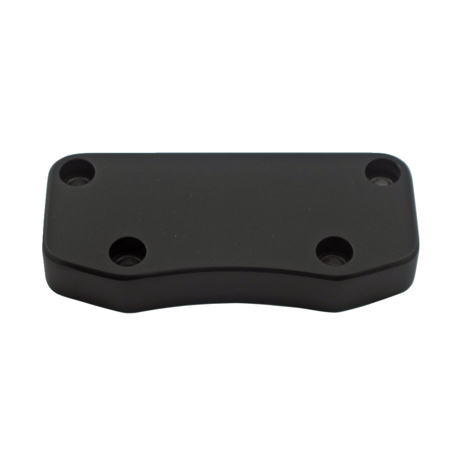 Wild1 billet top clamp black, Powder Coated
