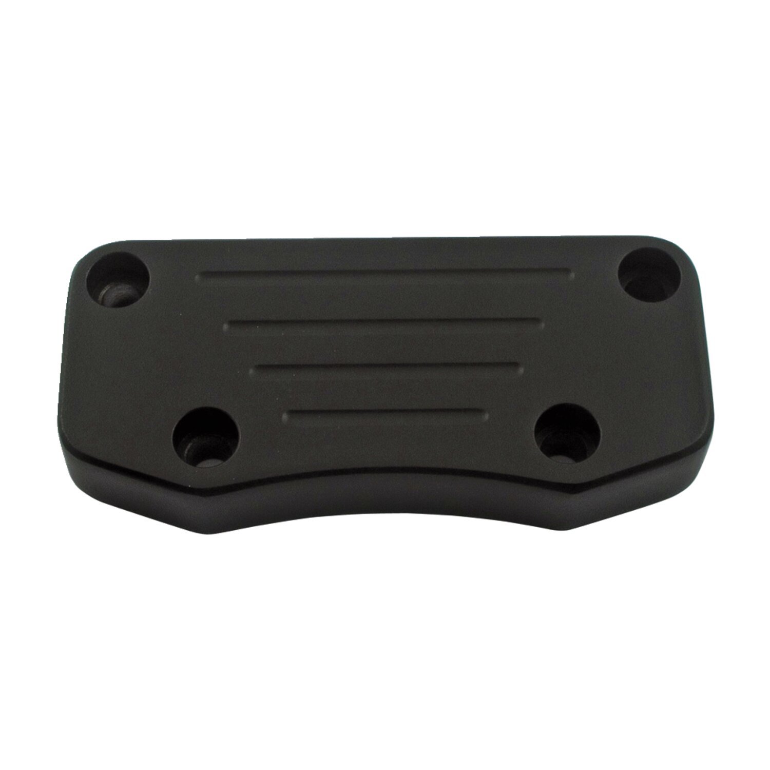 Wild1 billet top clamp black, Powder Coated