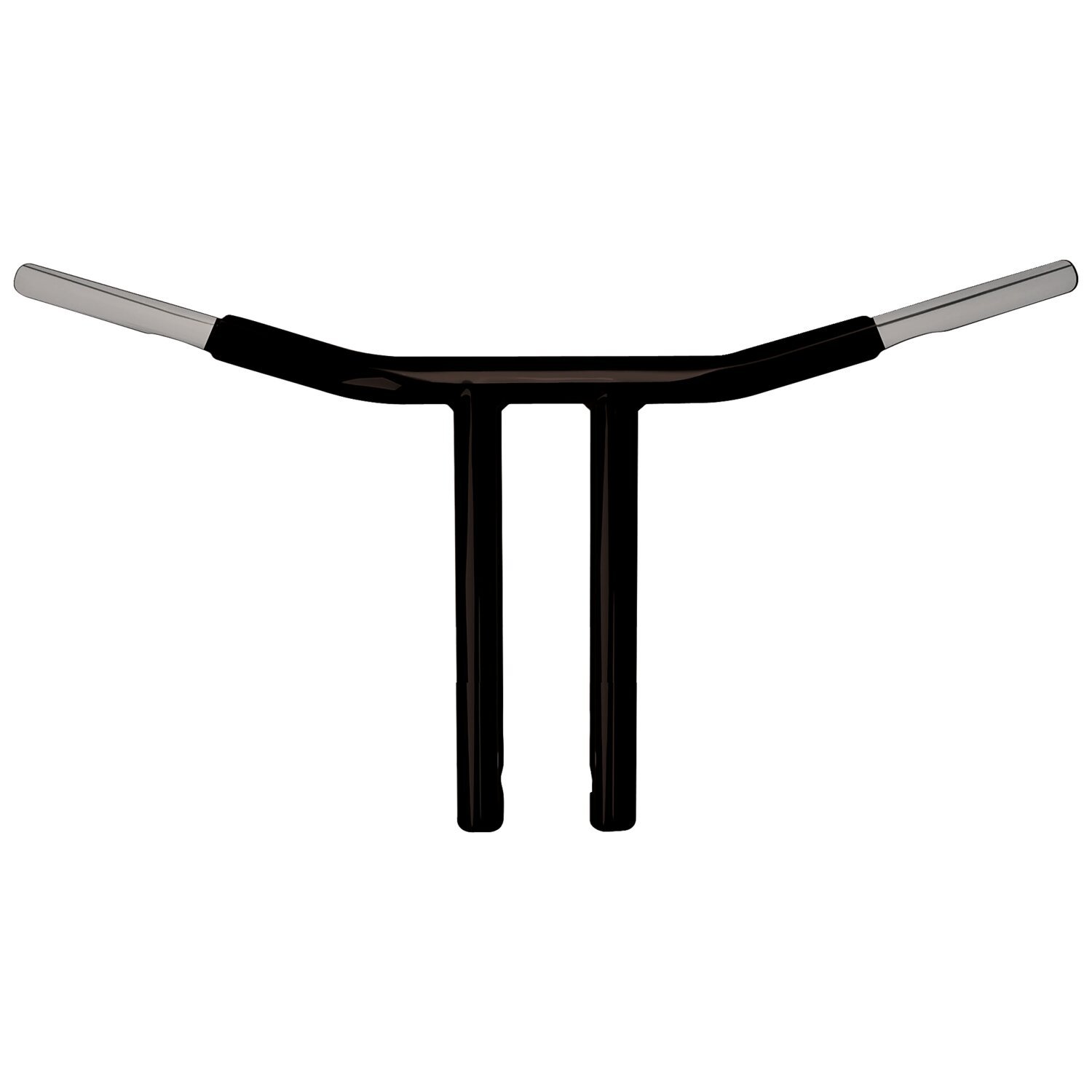 Wild1, 1-1/4 physco Chubby Chopper T-bar, Black, Powder Coated