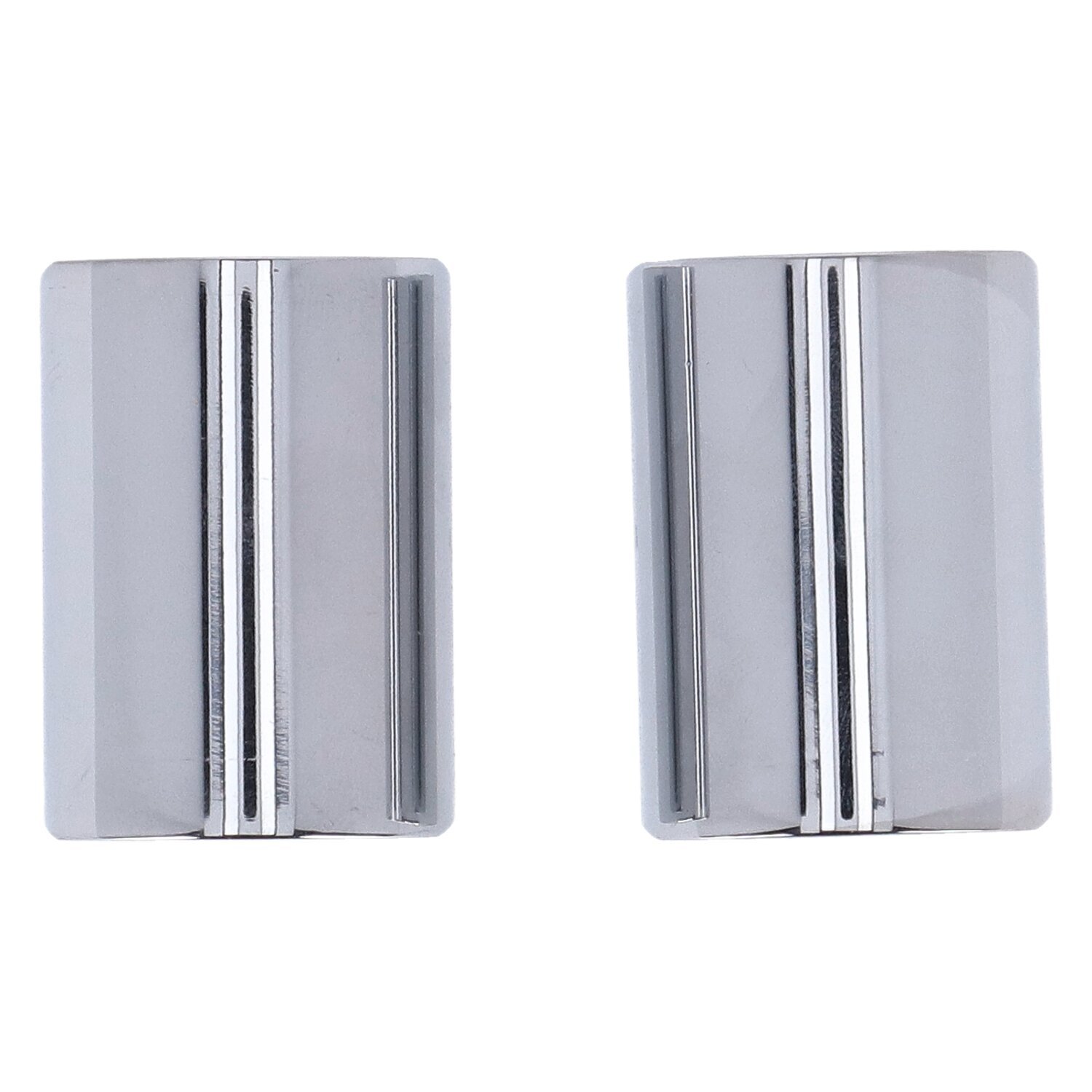 Wild1, riser extensions. 2" tall, Silver, Chrome