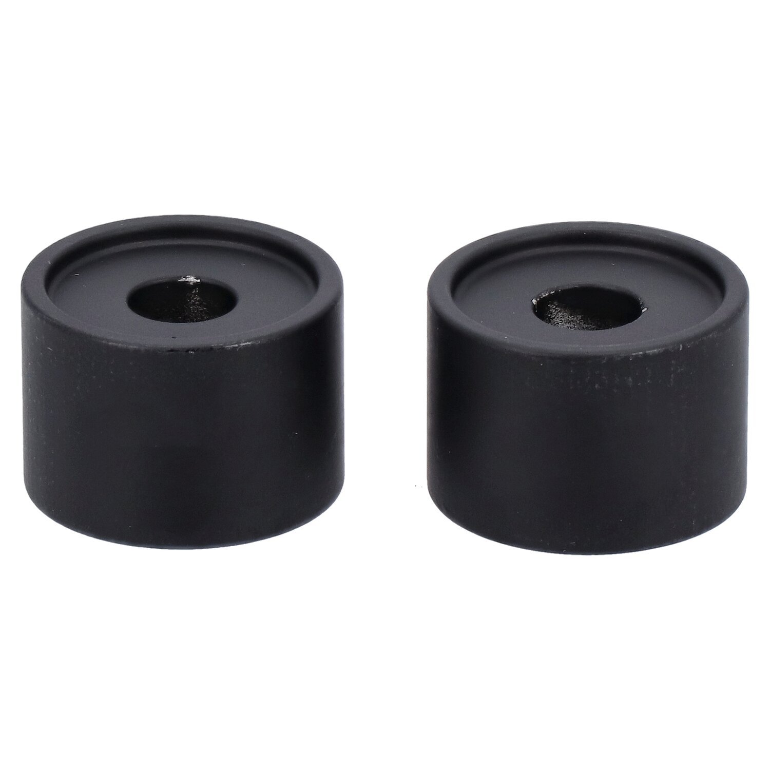 Wild1, riser extensions. 1" tall. Black, Satin