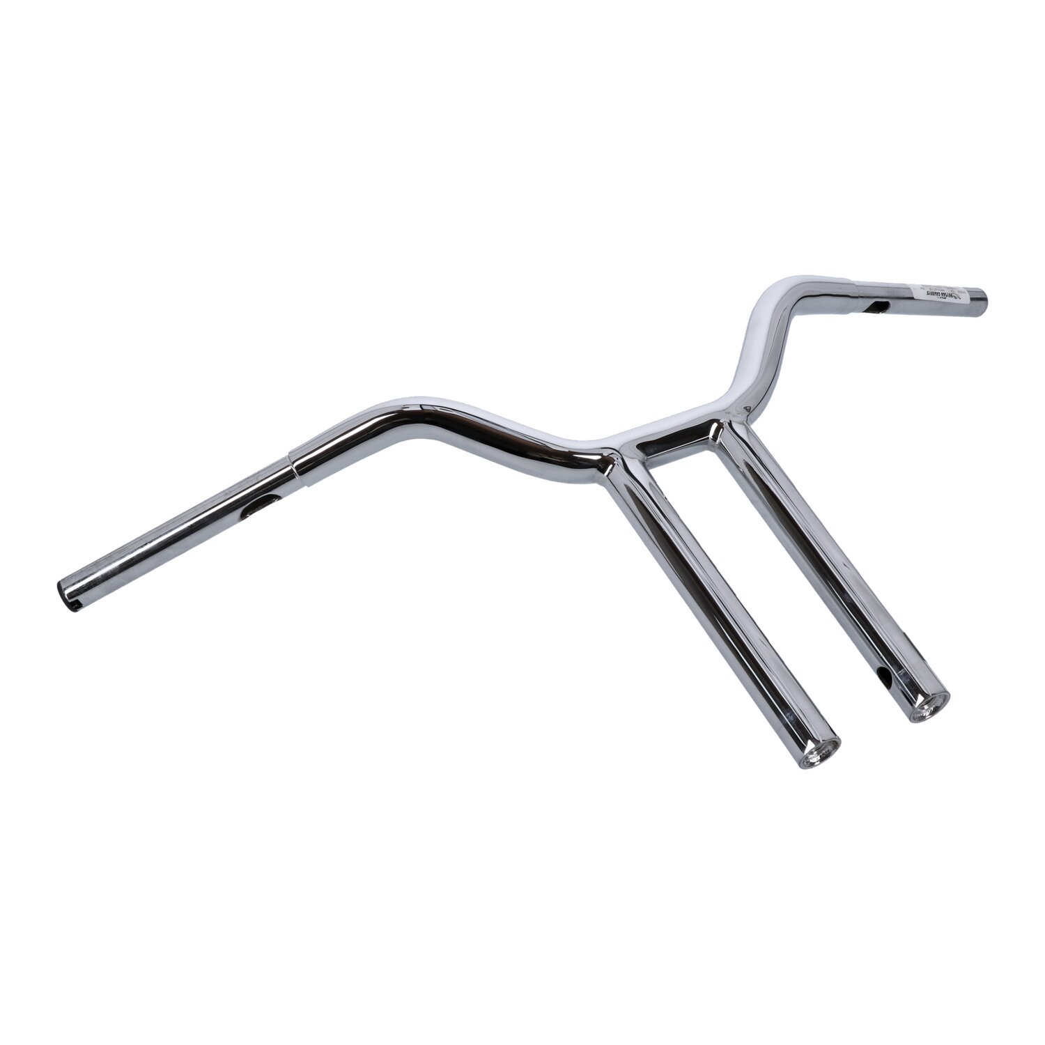 Wild1, Chubby Psycho streetfighter bar 1-1/4". Chrome, 14", Silver