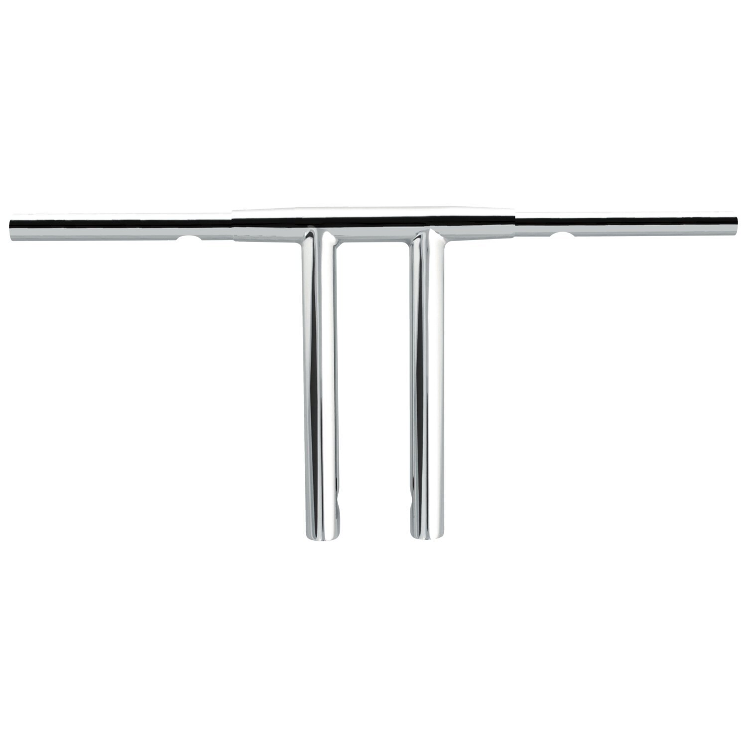 Wild1, 1.25" Chubby Flatline handlebar. 10", Silver, Chrome