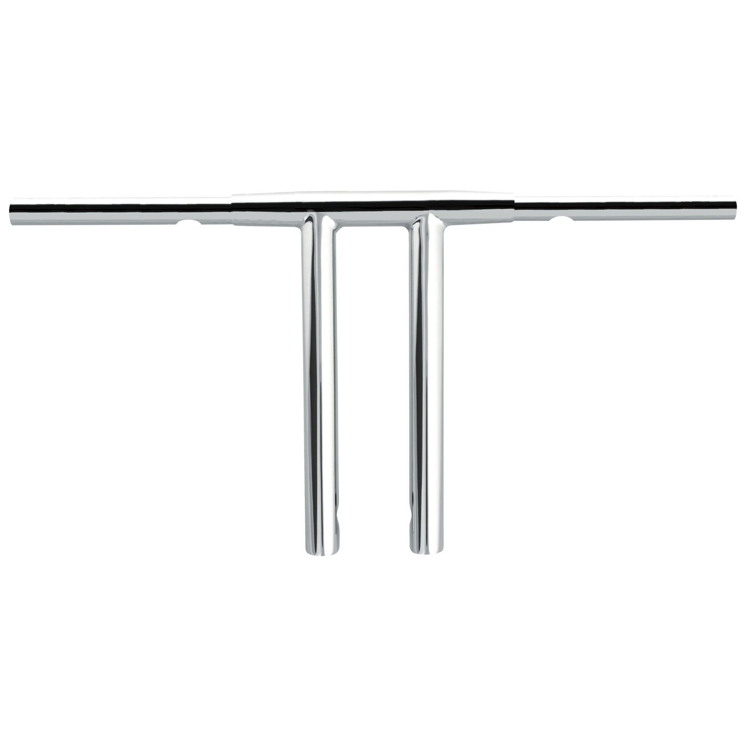 Wild1, 1.25" Chubby Flatline handlebar. 12", Silver, Chrome