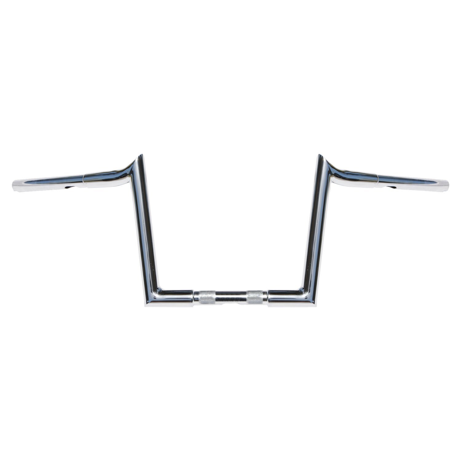 Wild1, Chubby Hooked 1-1/4" ape hangers. 10" rise, Silver, Chrome