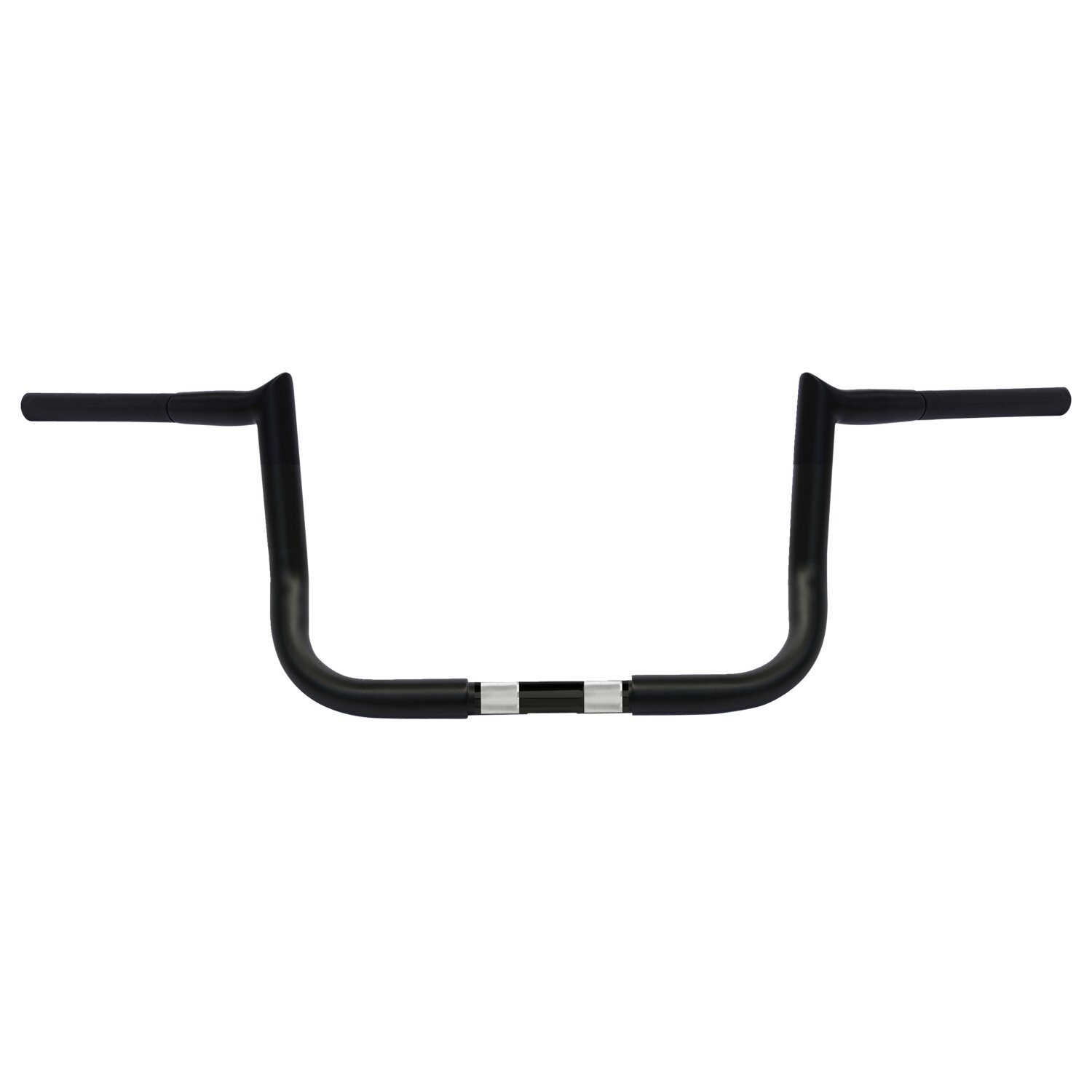 Wild1, Chubby Hooked 1-1/4" ape hangers. 10" rise, Black, Powder Coated