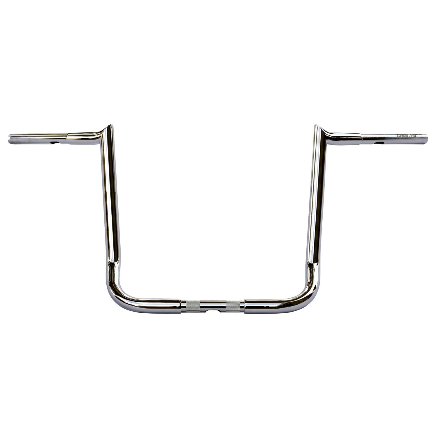 Wild1, Chubby Hooked 1-1/4" ape hangers. 16" rise, Silver, Chrome
