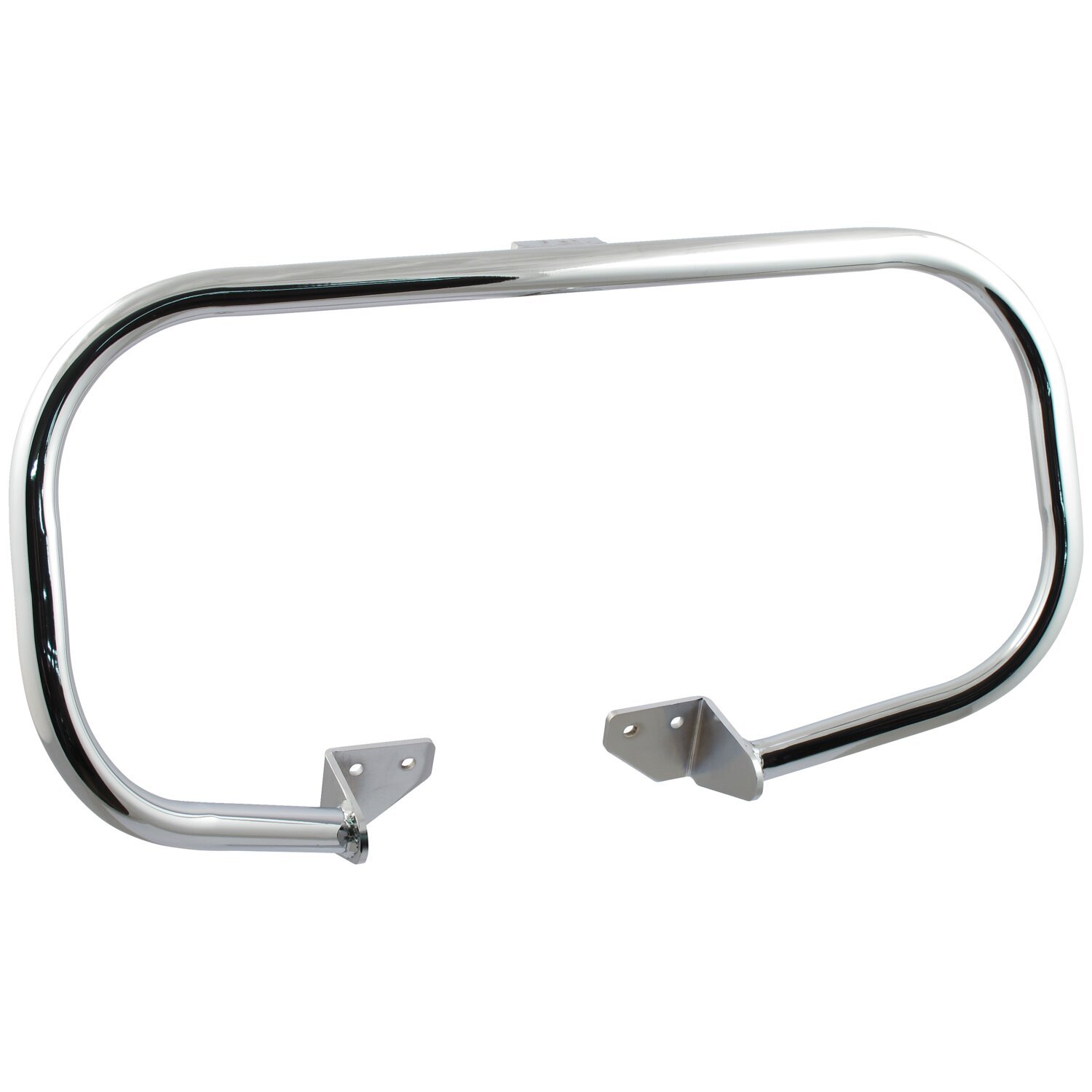 Front engine guard kit, Unpainted, Chrome
