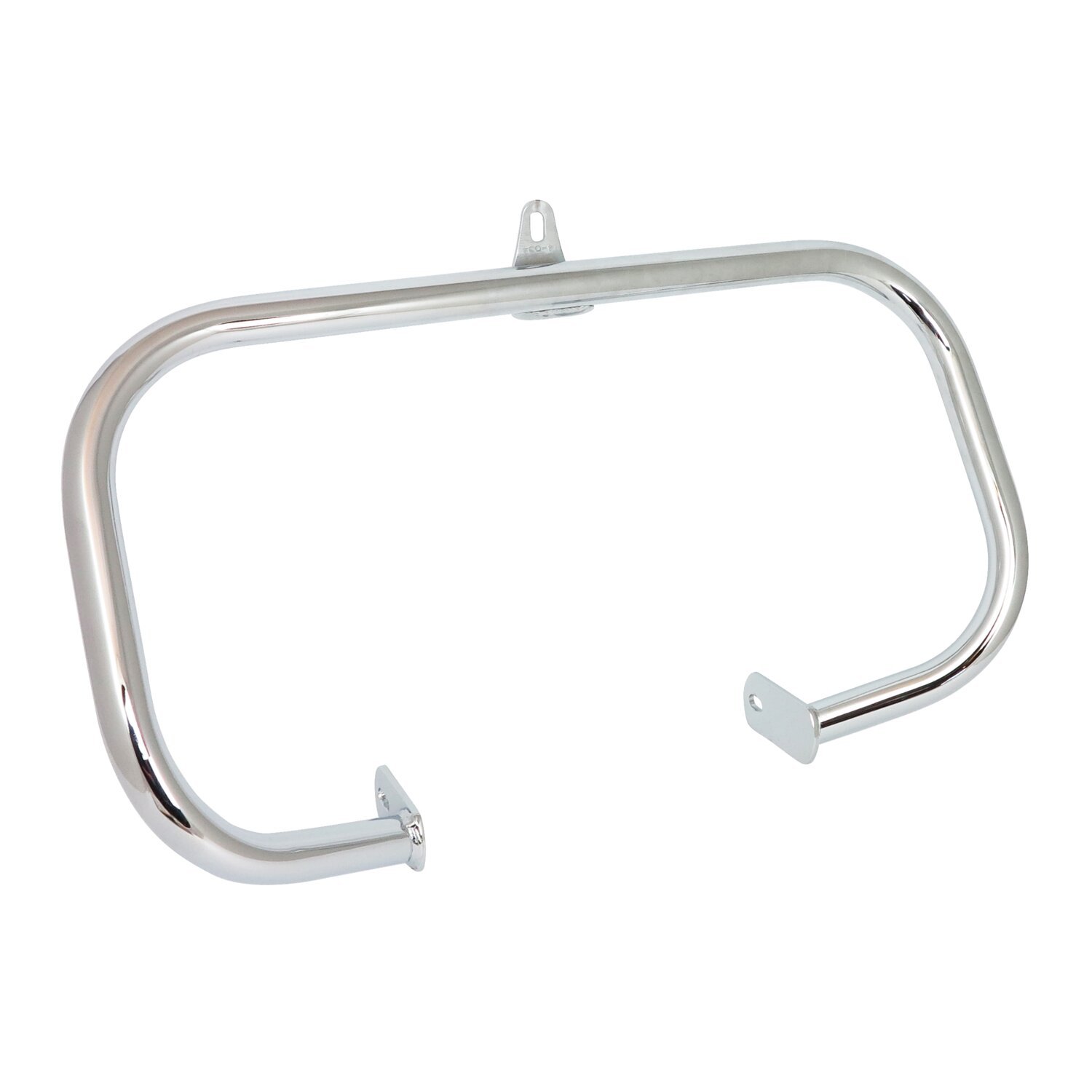 Front engine guard, Unpainted, Chrome