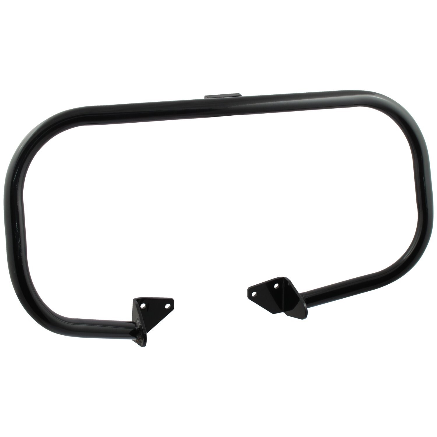 Front engine guard kit, Black, Gloss