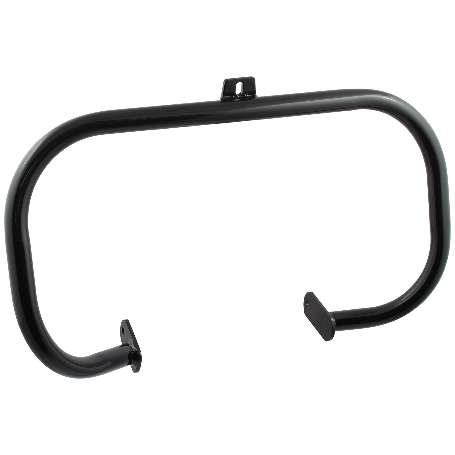 Front engine guard, Black, Gloss