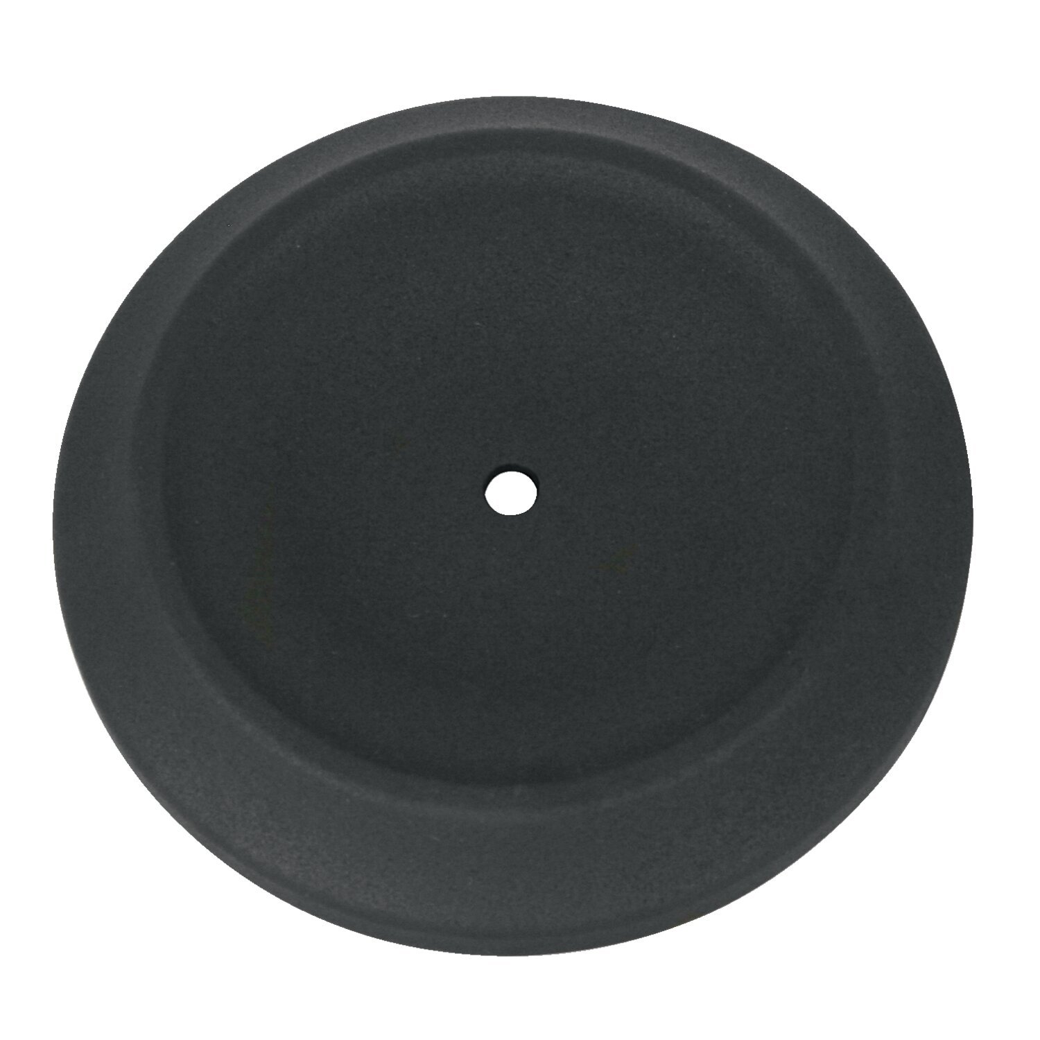 S&S, air cleaner cover bobber-dished, Black, Gloss