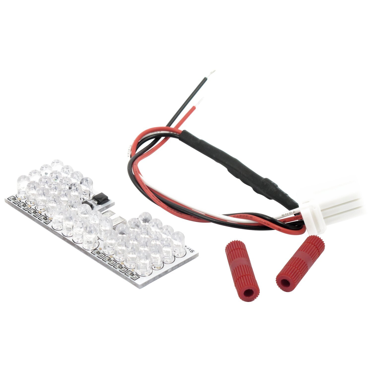 Custom Dynamics, Genesis fender tip insert. With red LEDs