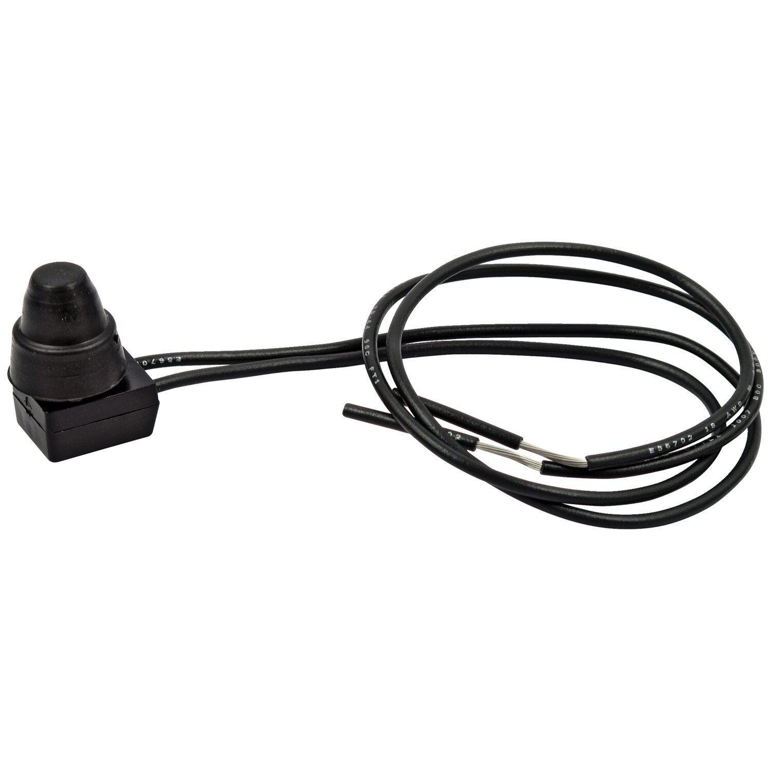 Custom Dynamics, on-off push button switch. Waterproof