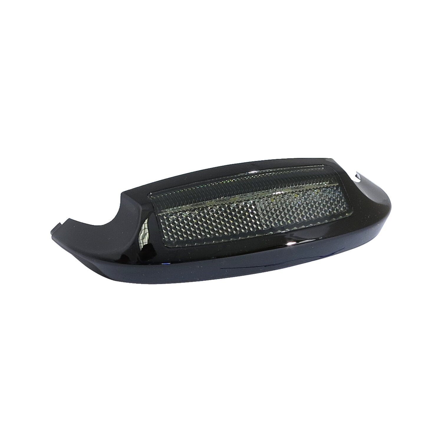 Custom Dynamics front fender tip with, light Black, Black