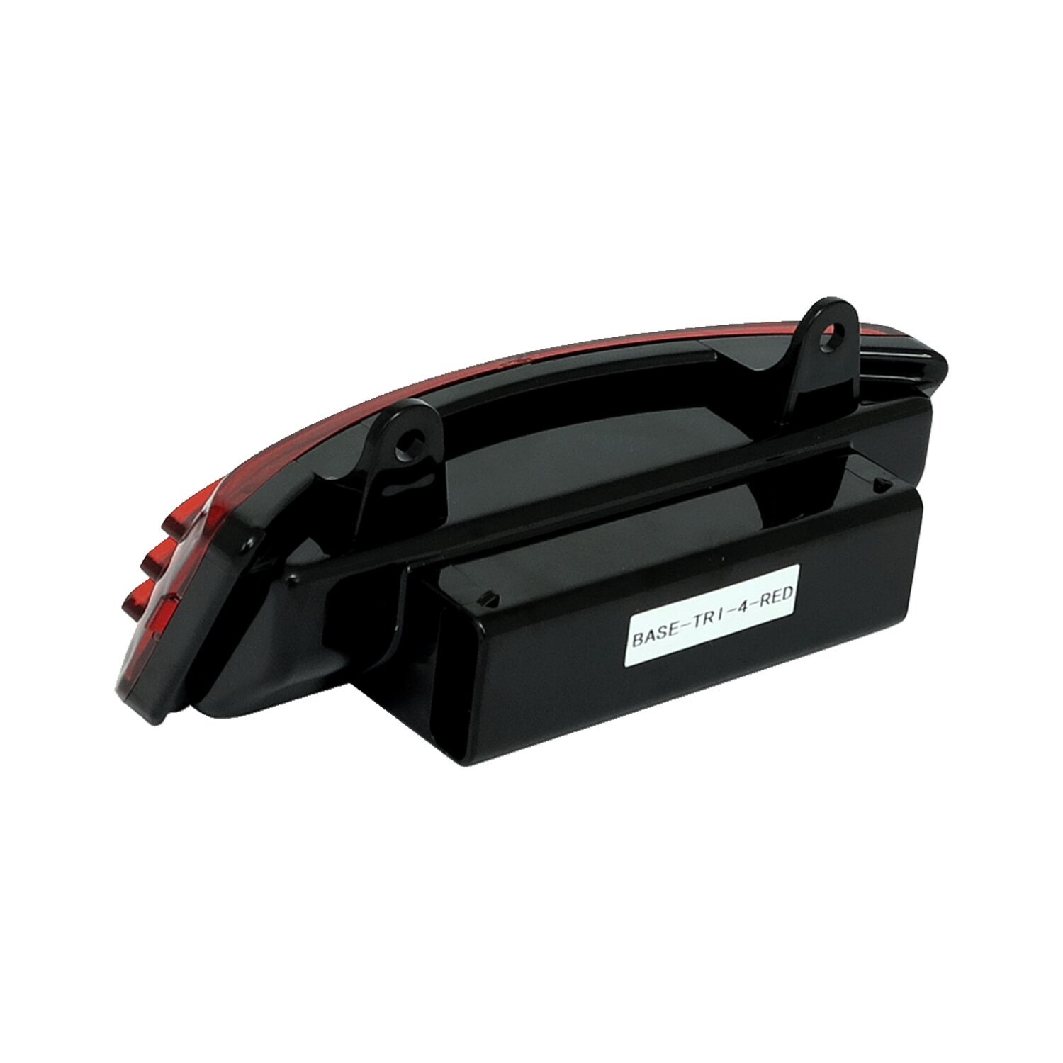 Custom Dynamics, Tri-Bar LED rear fender tip. Red lens