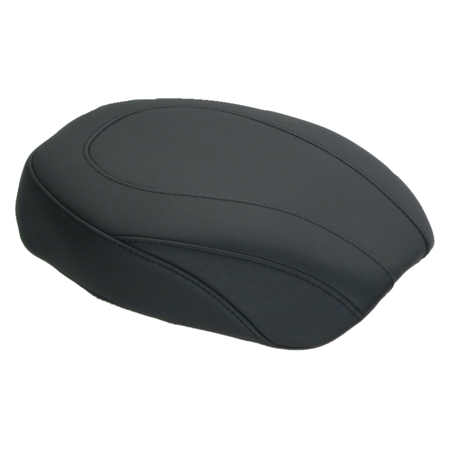 Mustang, Wide Tripper passenger seat, Black, Plain