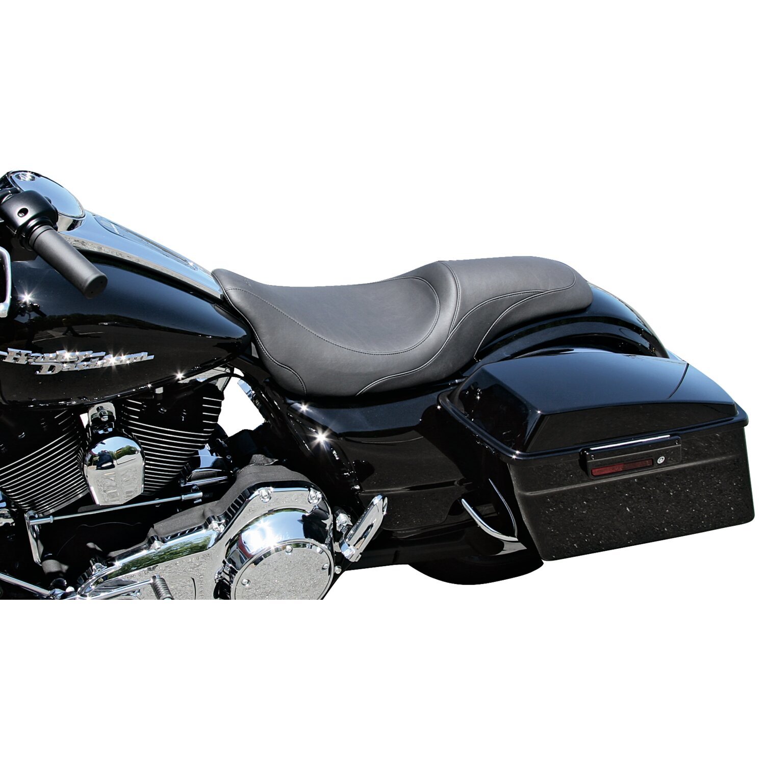 Mustang, Tripper Fastback 2-up seat, Black