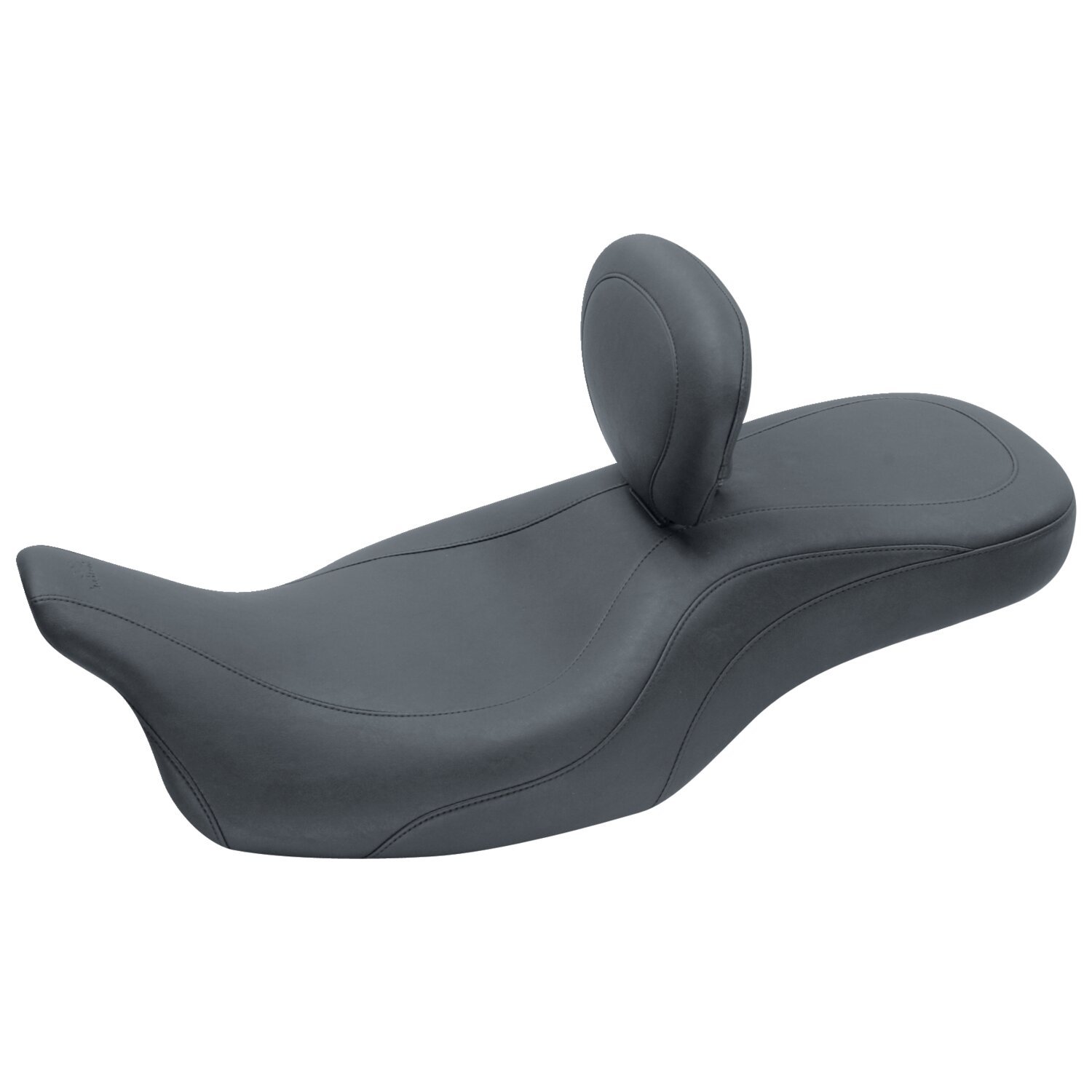 Mustang, Wide Tripper 2-up one-piece seat, with backrest