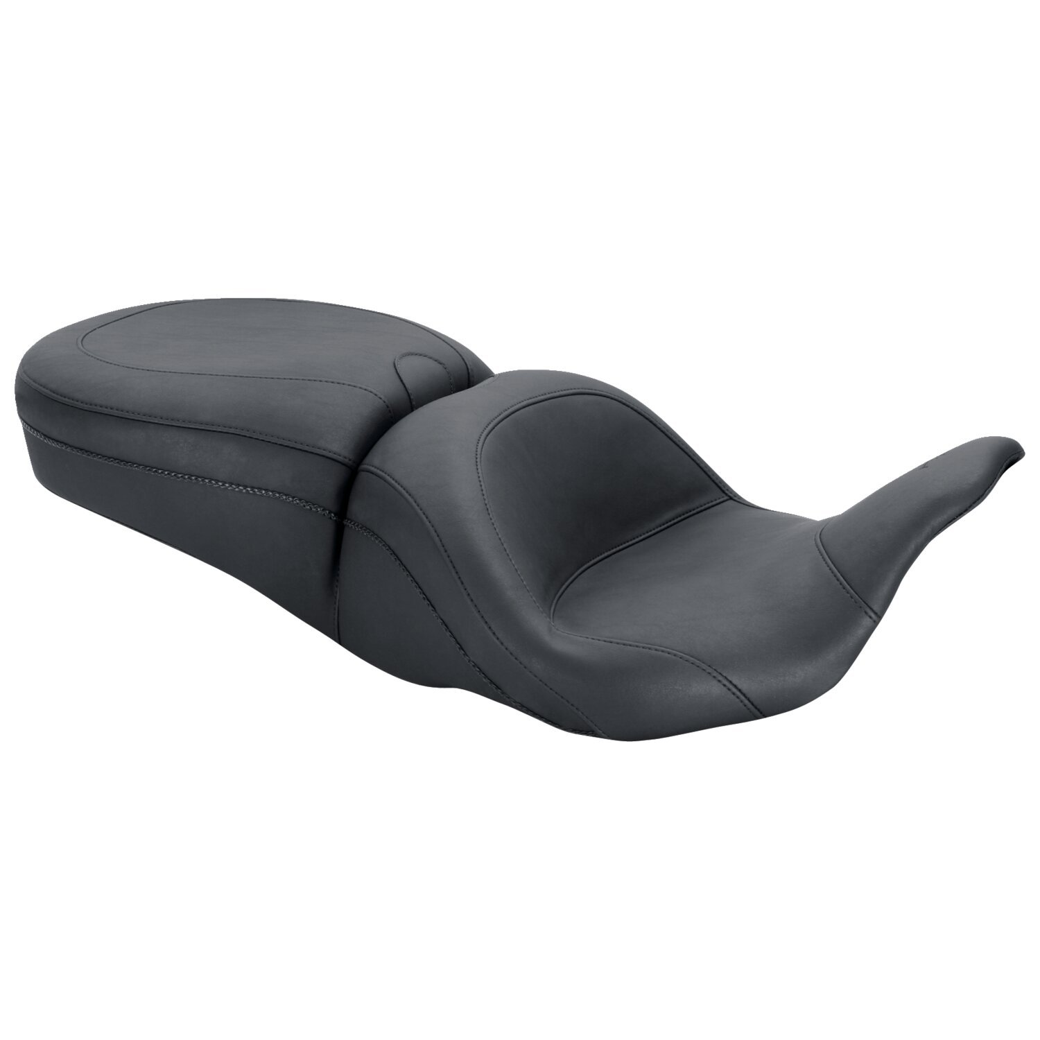 Mustang, Lowdown Touring seat, Black, Plain