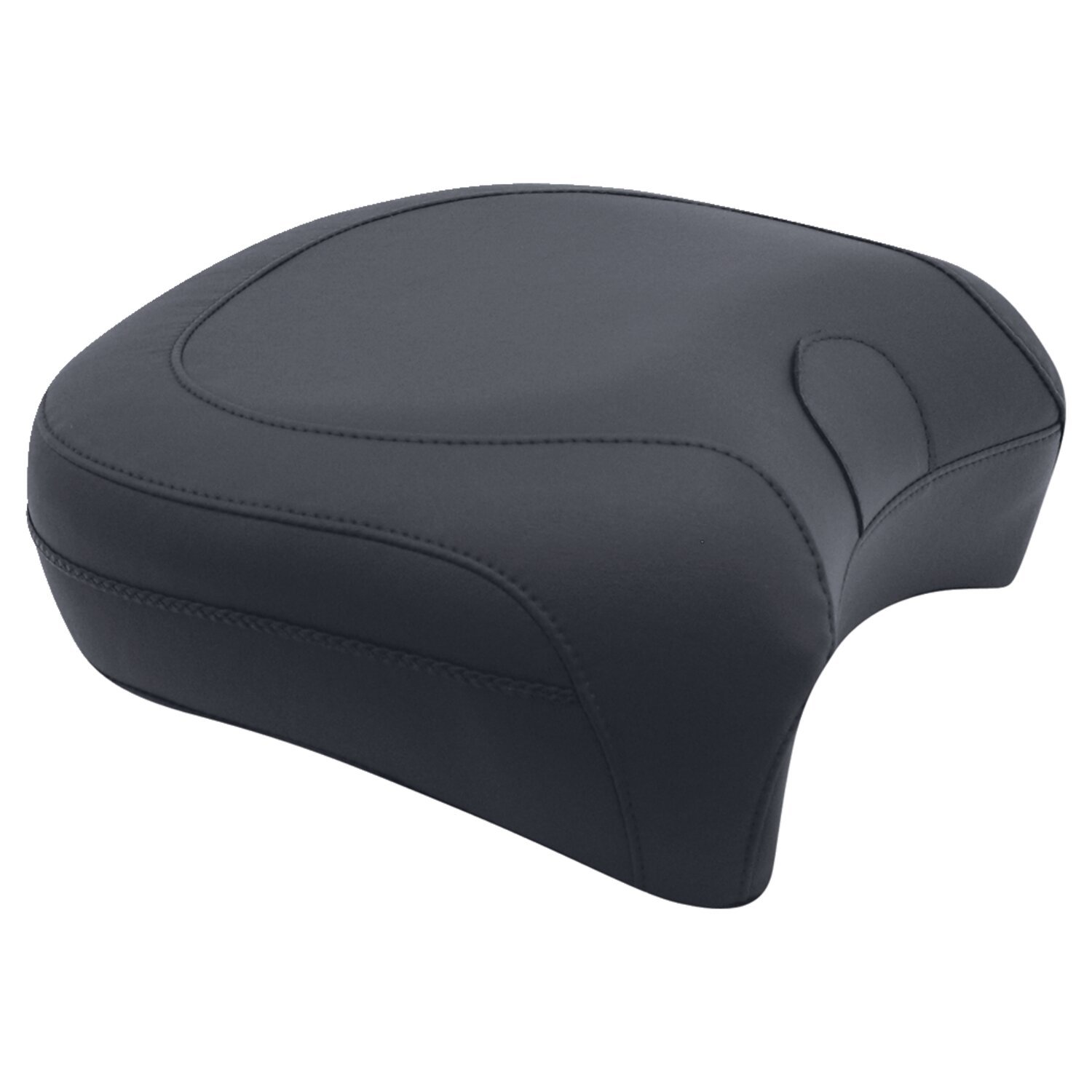 Mustang, passenger seat. Recessed
