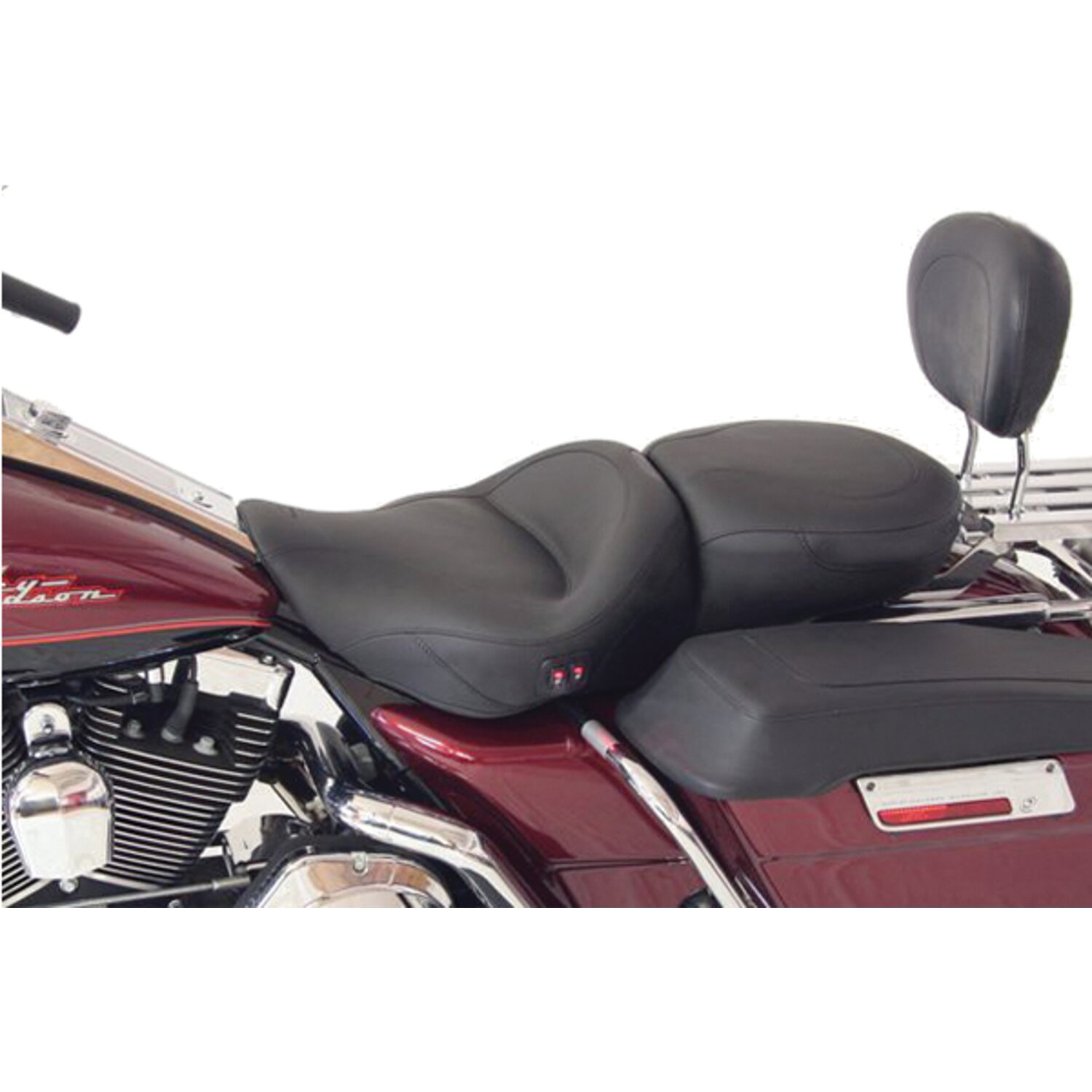Mustang, Standard Touring seat. Heated, Black