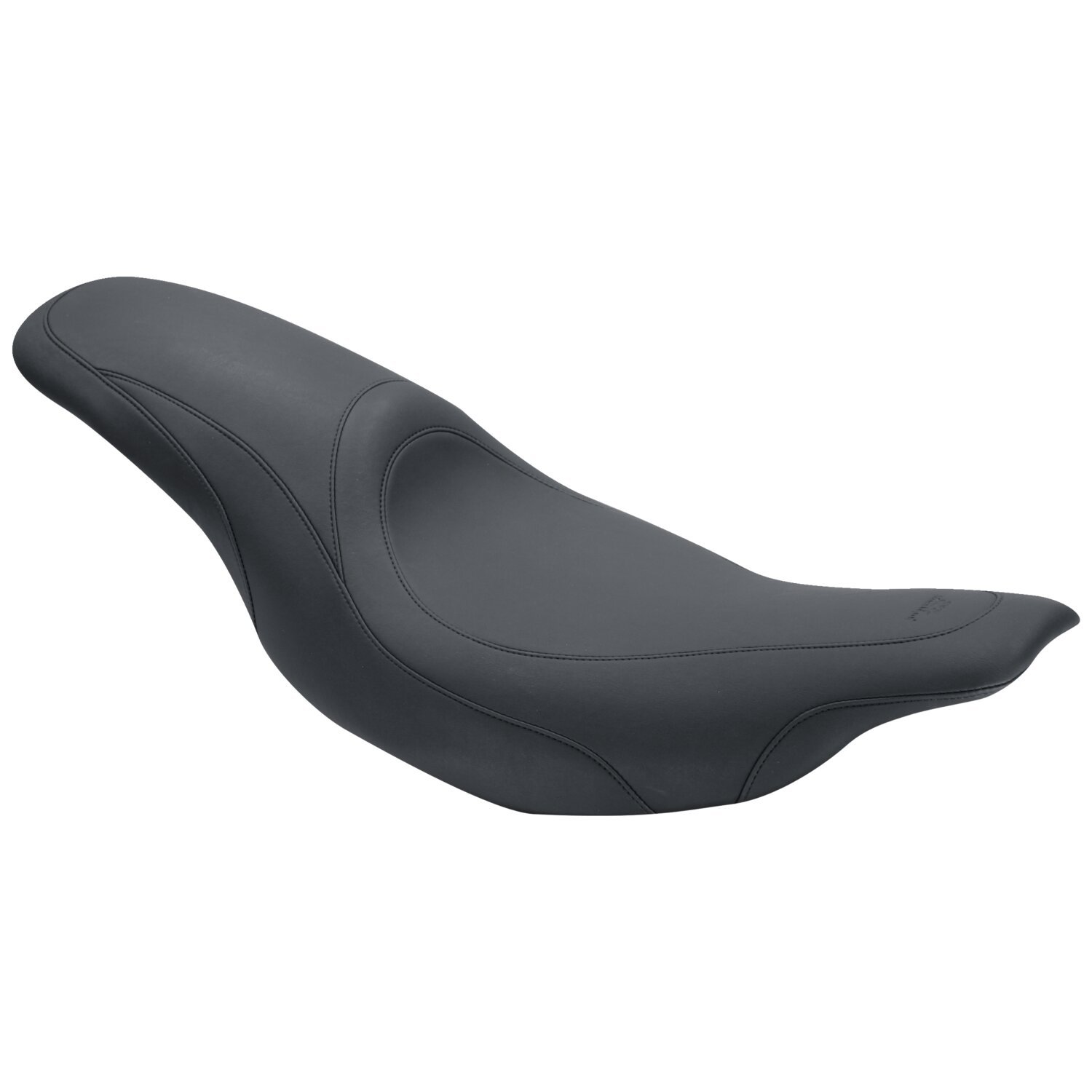 Mustang, Tripper Fastback 2-up one-piece seat, Black