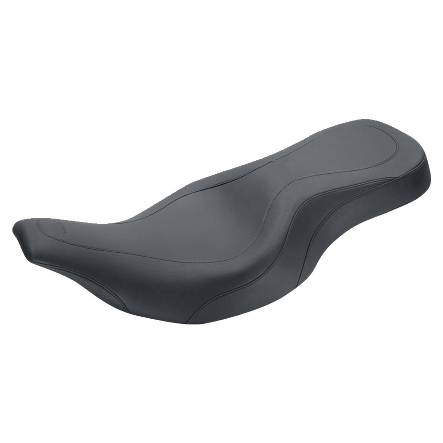 Mustang, Wide Tripper 2-up one-piece seat, Black