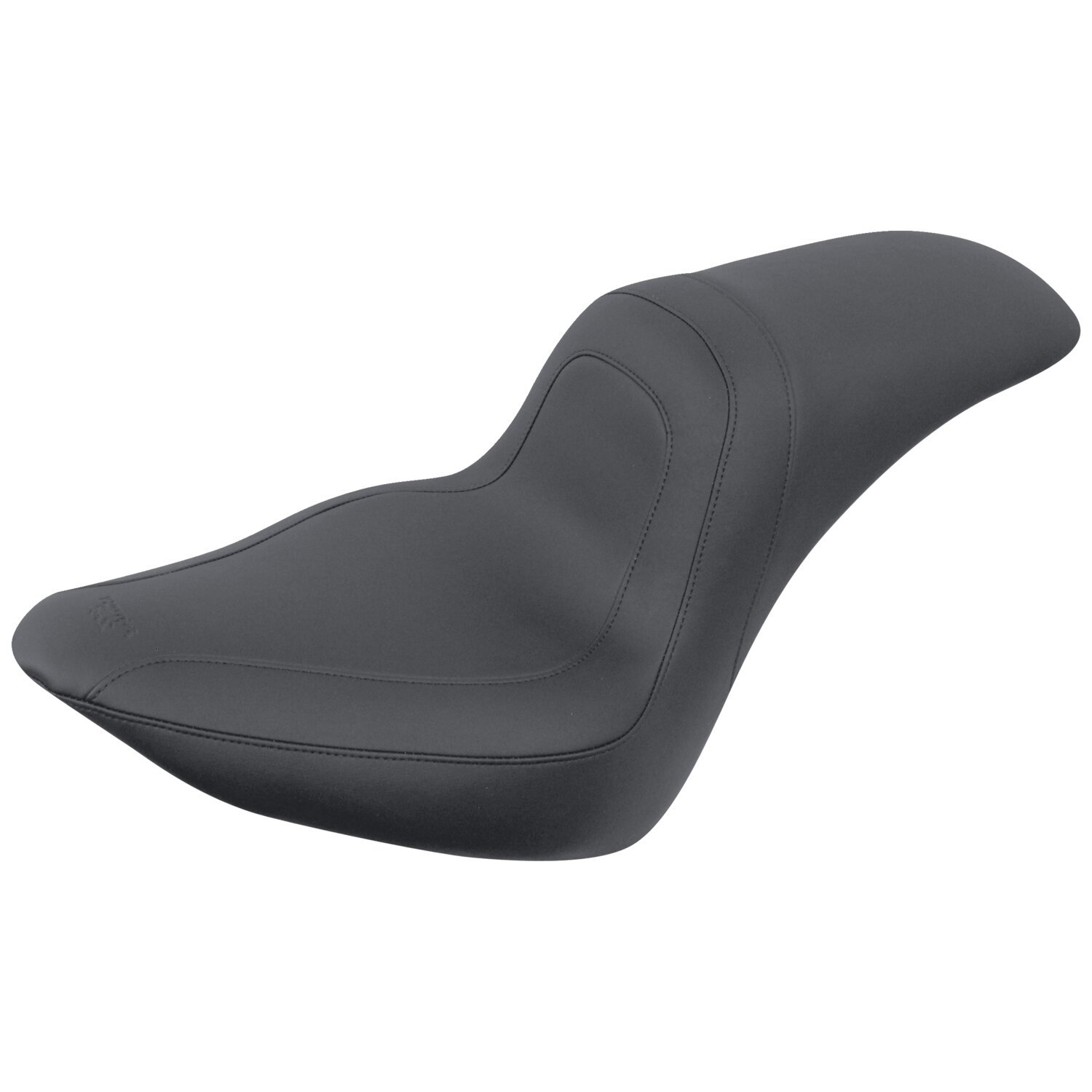 Mustang, Tripper Fastback 2-up one-piece seat, Black