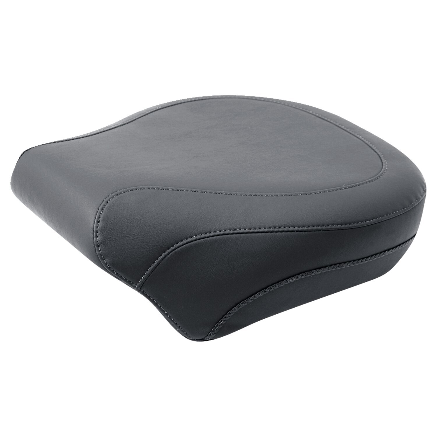 Mustang, Touring Wide passenger seat, Black, Plain