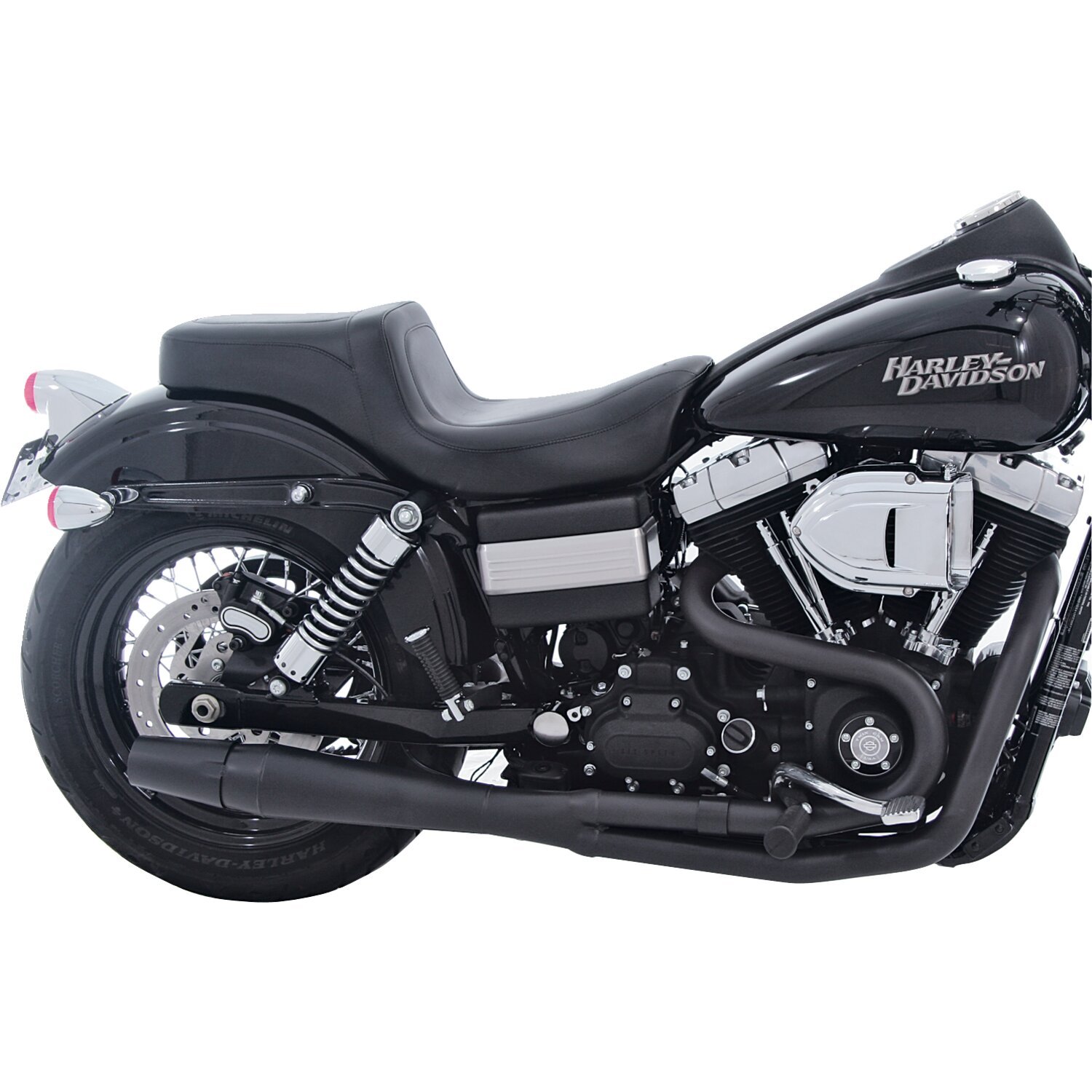 Mustang, Custom Squareback™ 2-up seat, Black, Plain
