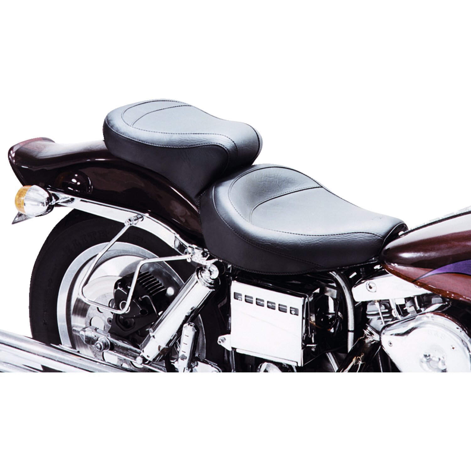Mustang, Wide Touring seat, Black