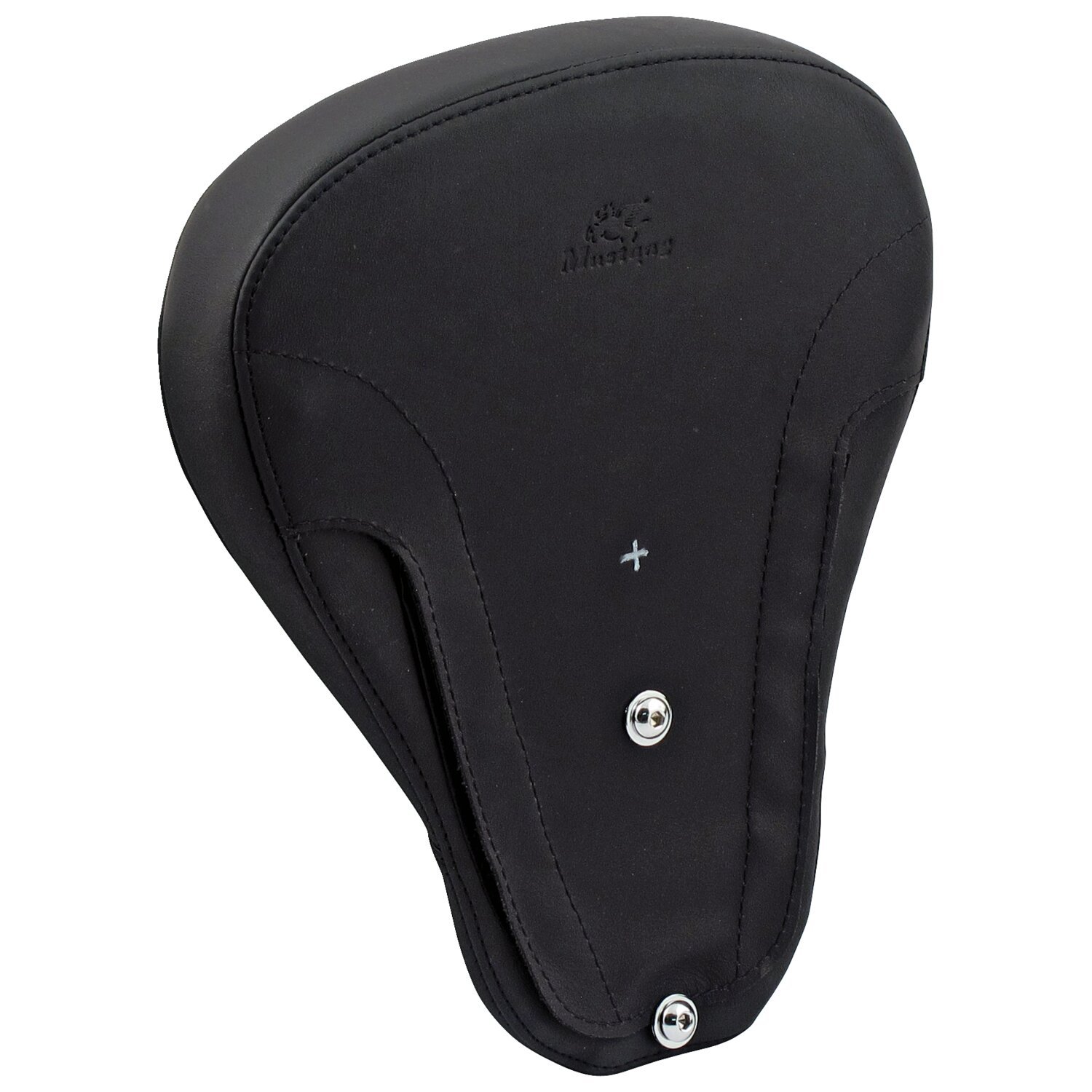 Mustang, sissy bar back pad, Black, Plain