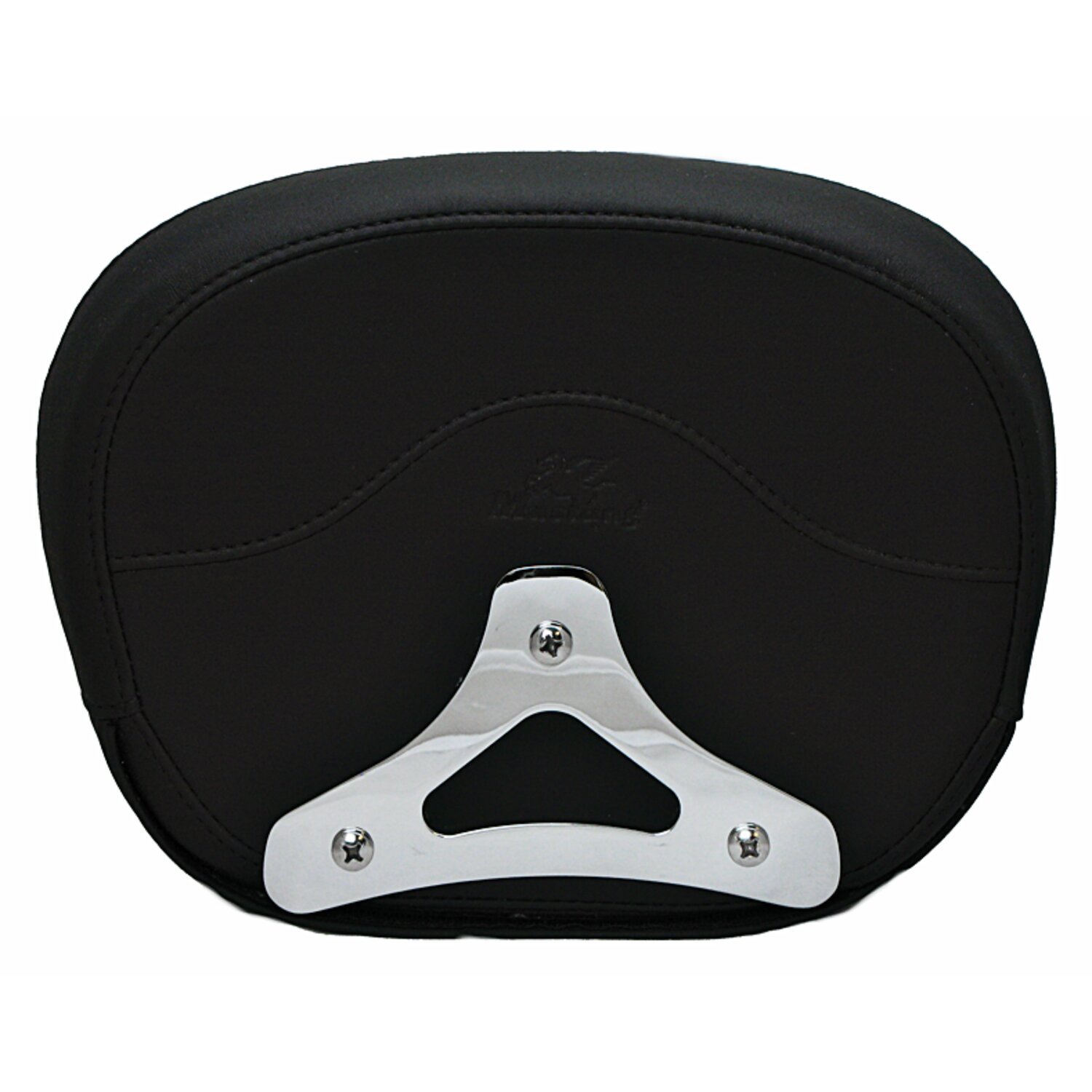 Mustang, sissy bar back pad. Black. Smooth, Plain