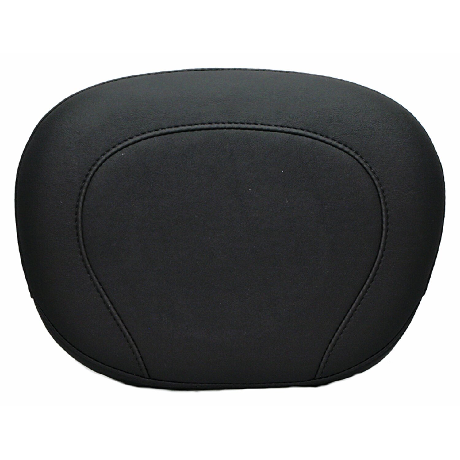 Mustang, sissy bar back pad. Black. Smooth, Plain