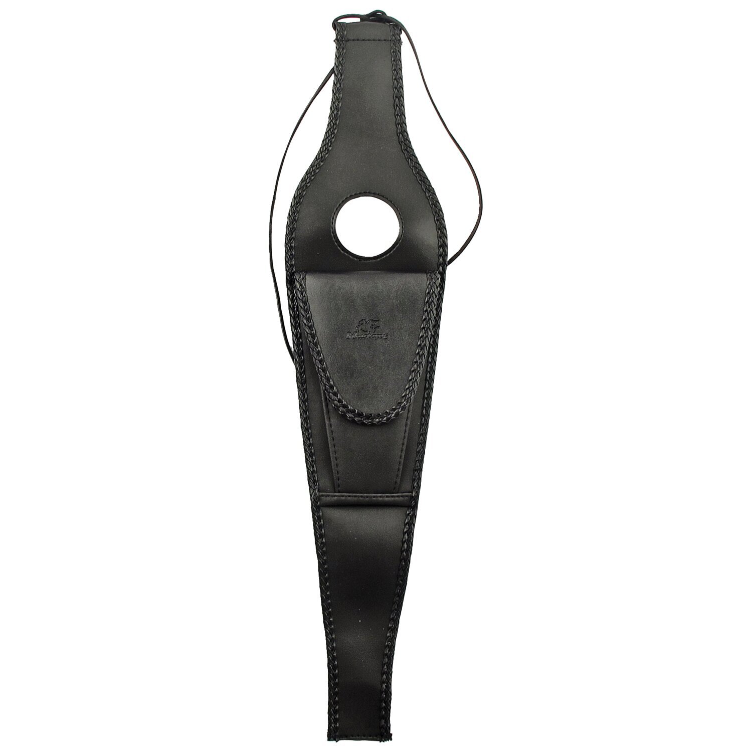Mustang, tank bib (dash panel). With pouch, Black