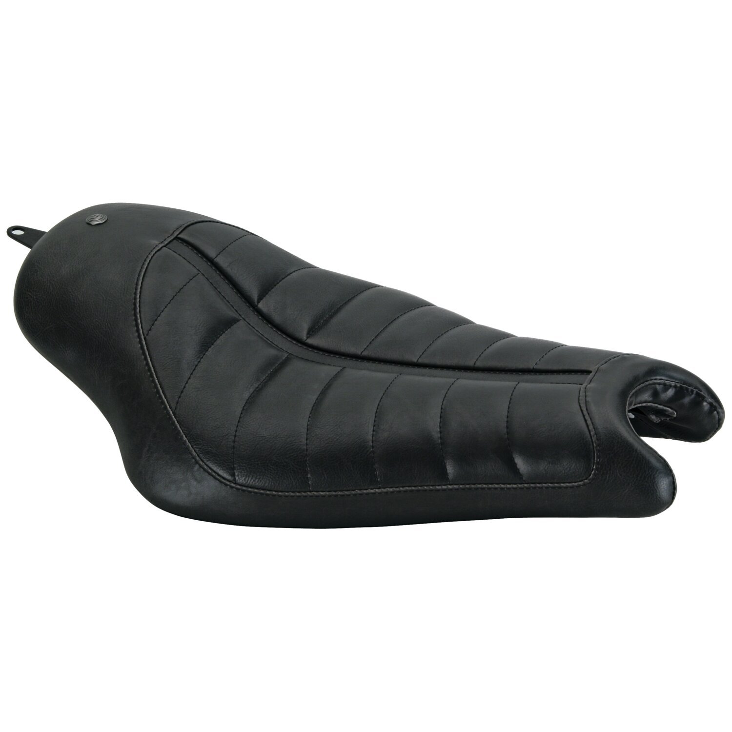 Roland Sands Design, Enzo solo seat, Black, Pleated