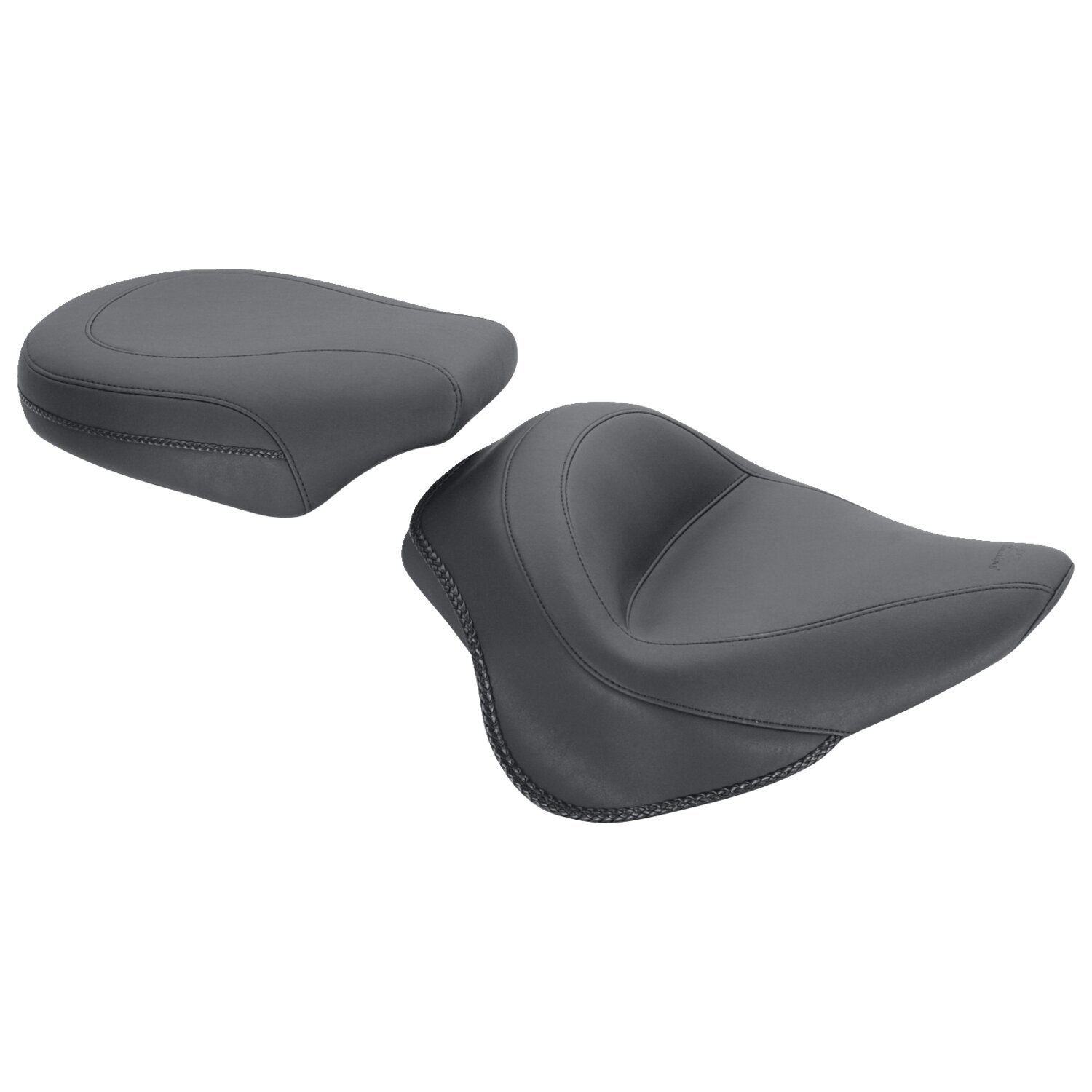 Mustang, Wide Vintage passenger seat, Black