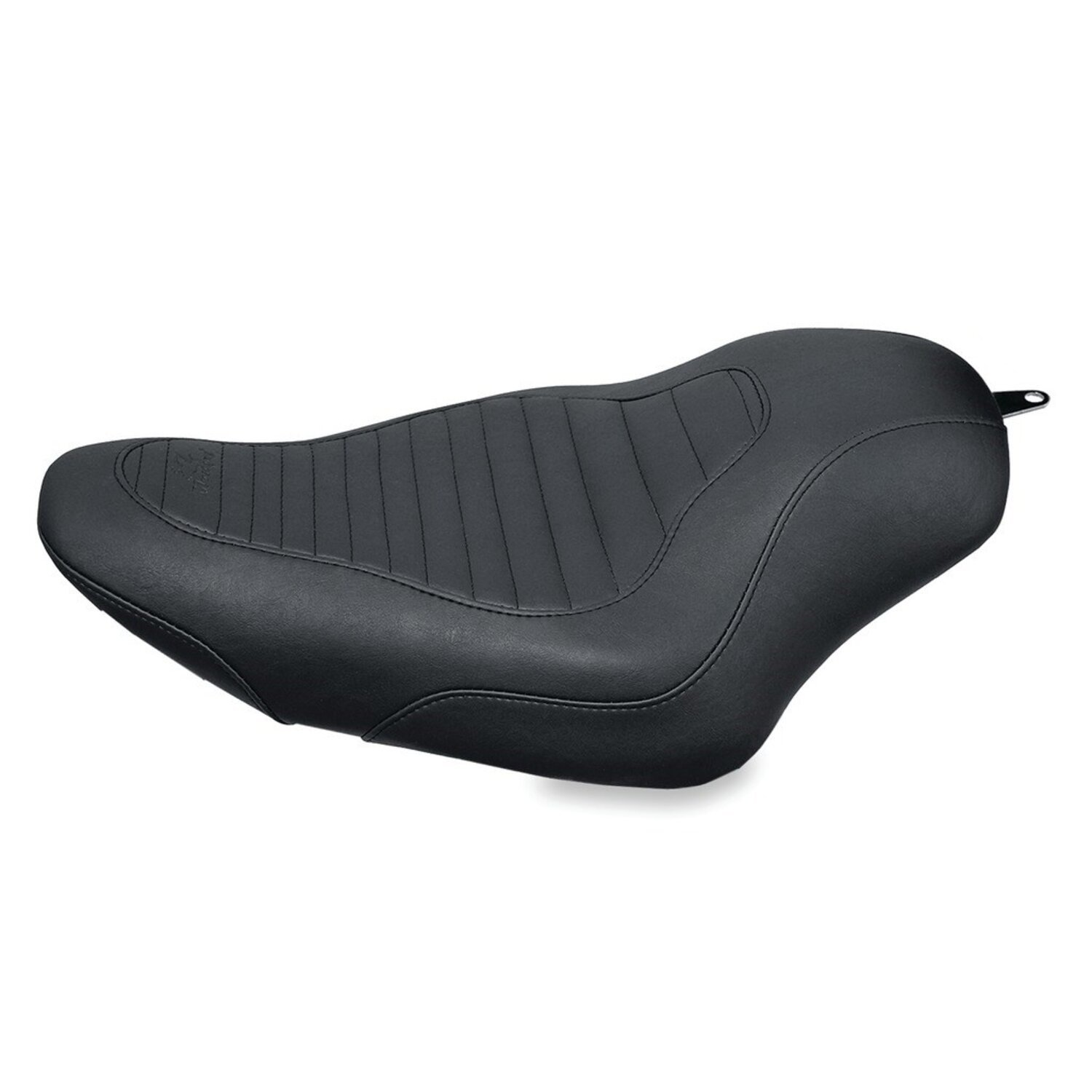 Mustang, Tripper solo seat, Black, Tuck 'n Roll