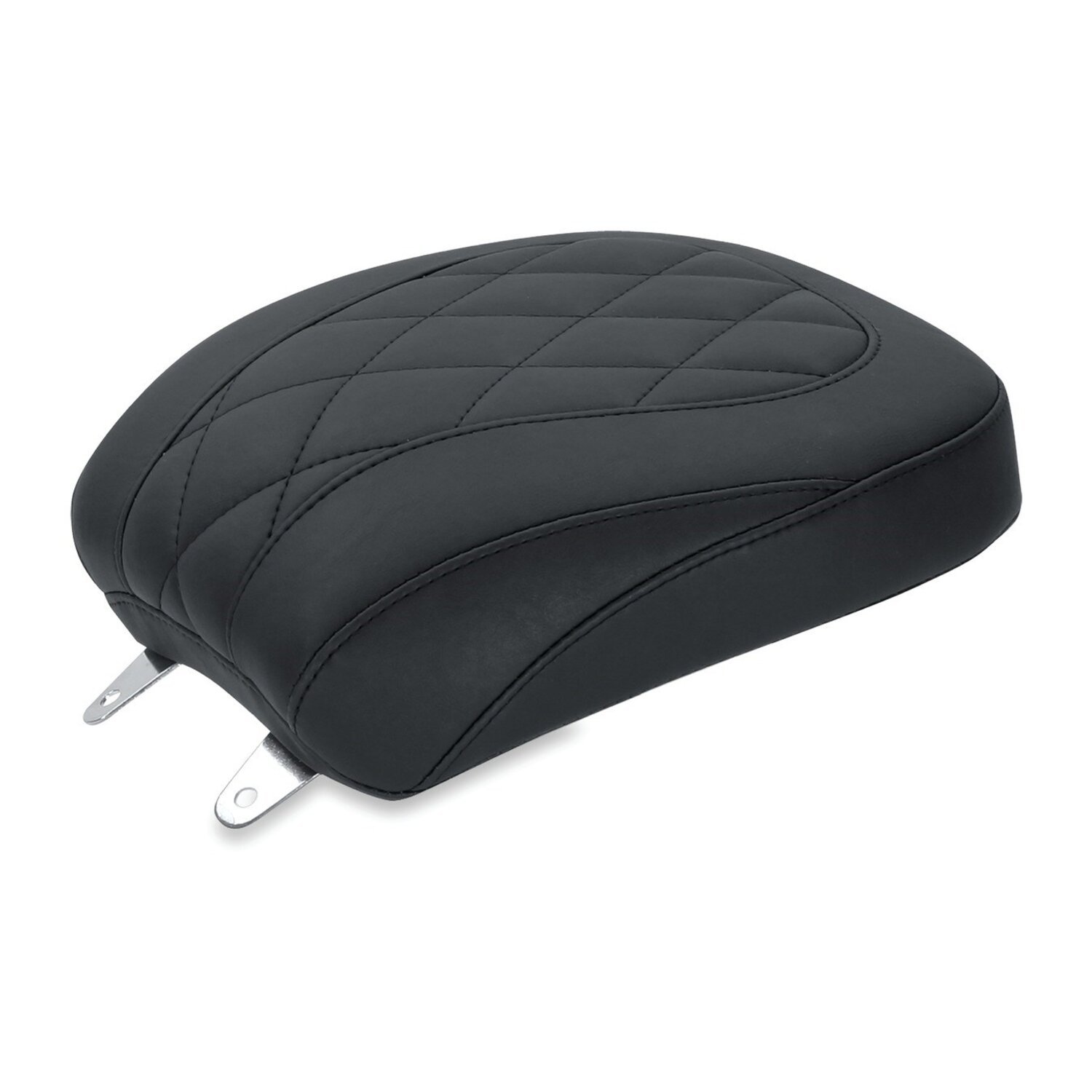 Mustang, Wide Tripper passenger seat, Black, Diamond
