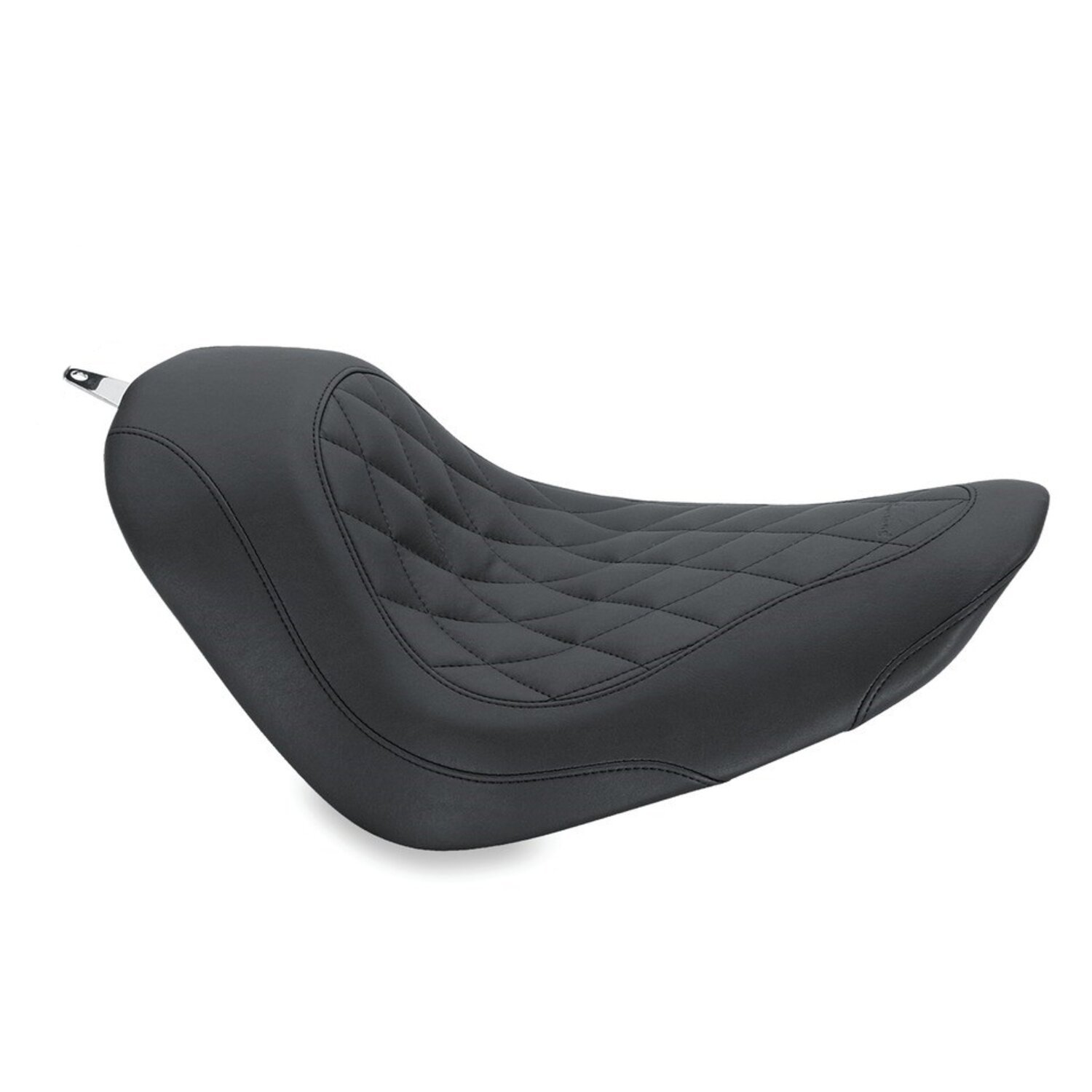 Mustang, Wide Tripper solo seat, Black, Diamond