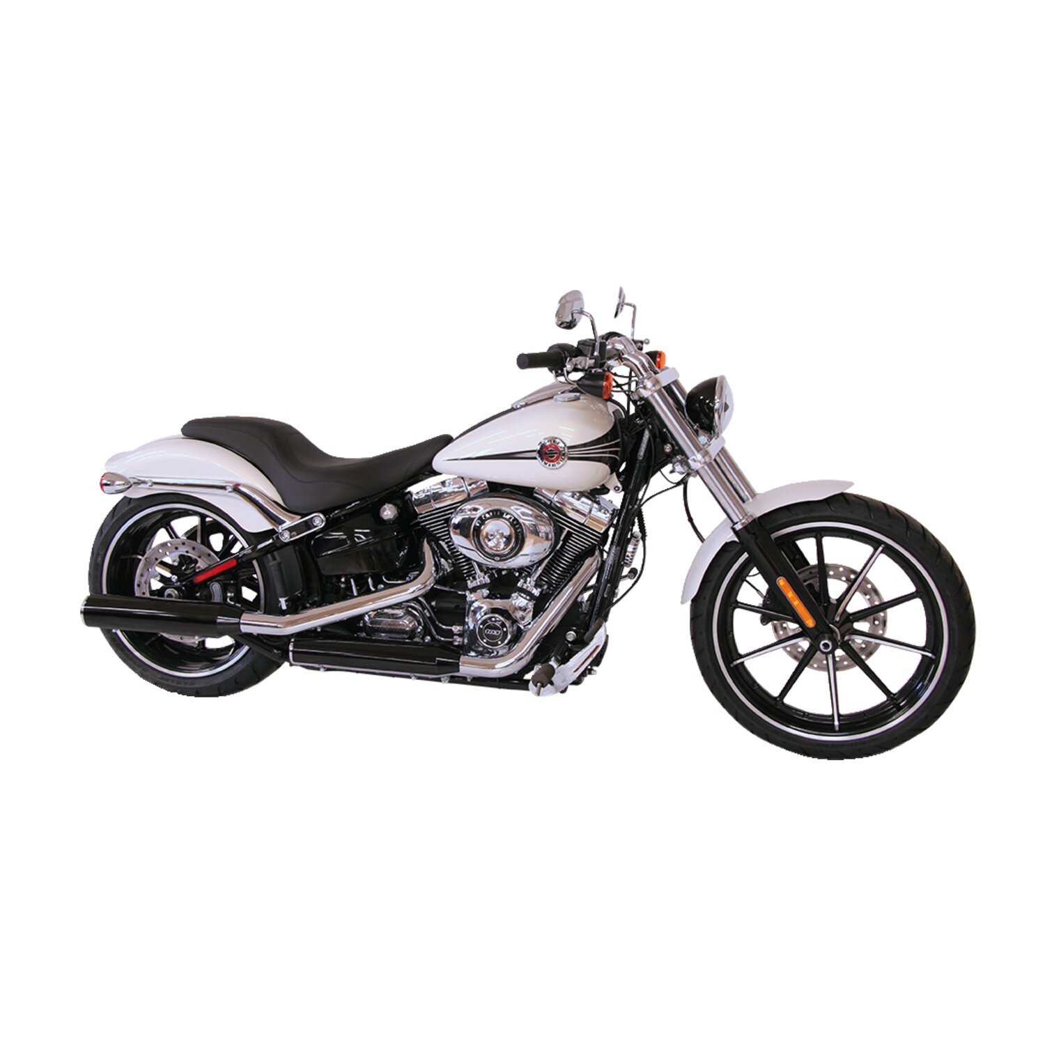 Mustang, Tripper Fastback 2-up one-piece seat, Black