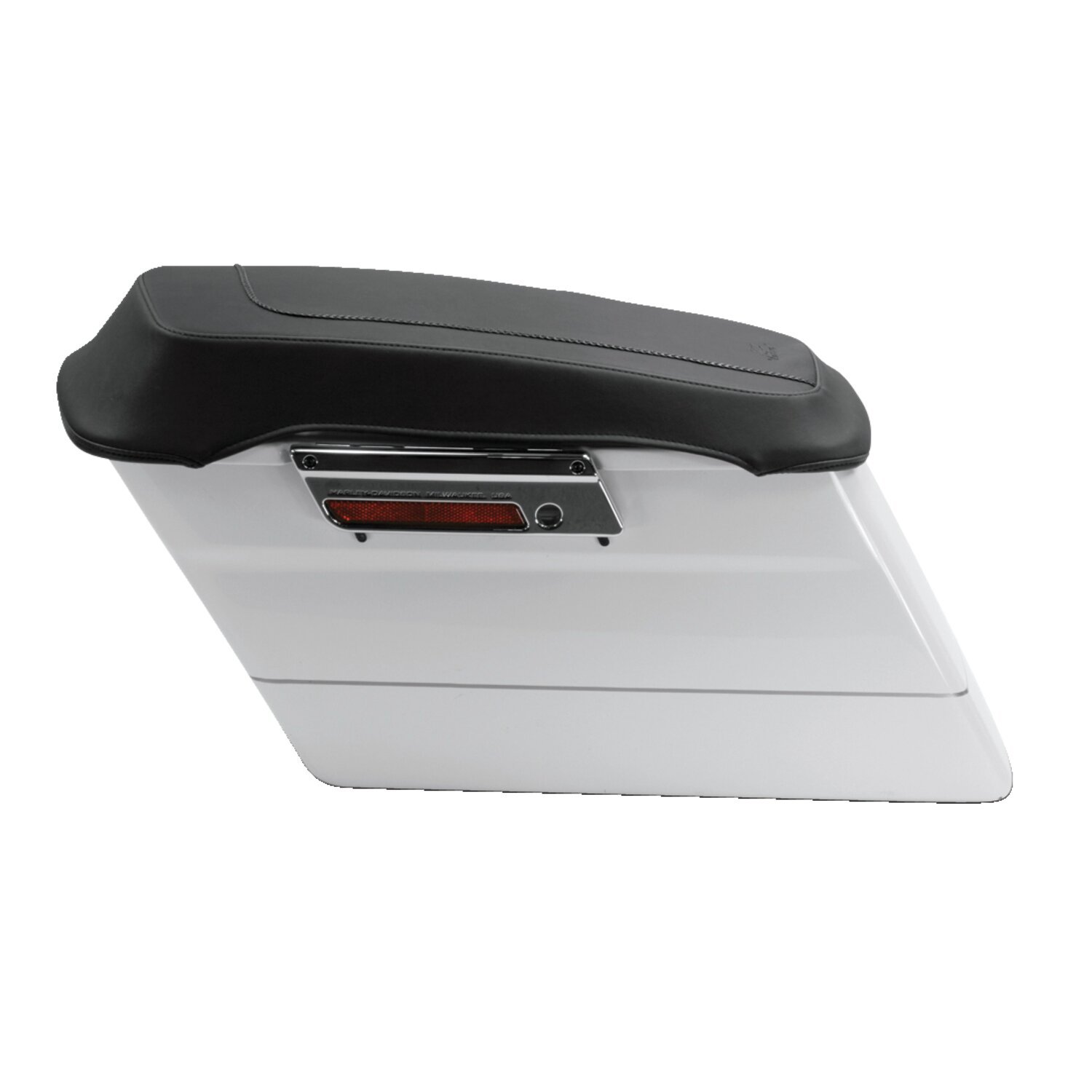 Mustang, saddlebag lid cover set. Smooth