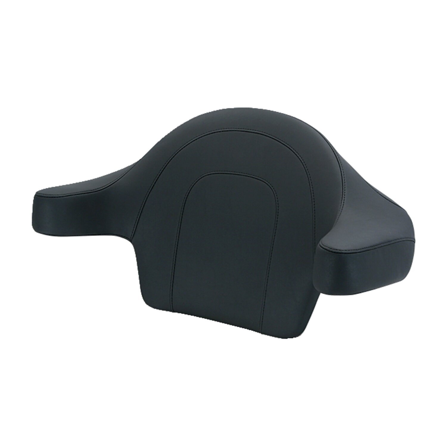 Mustang, wrap-around passenger backrest for King Tour-Pak®, Black