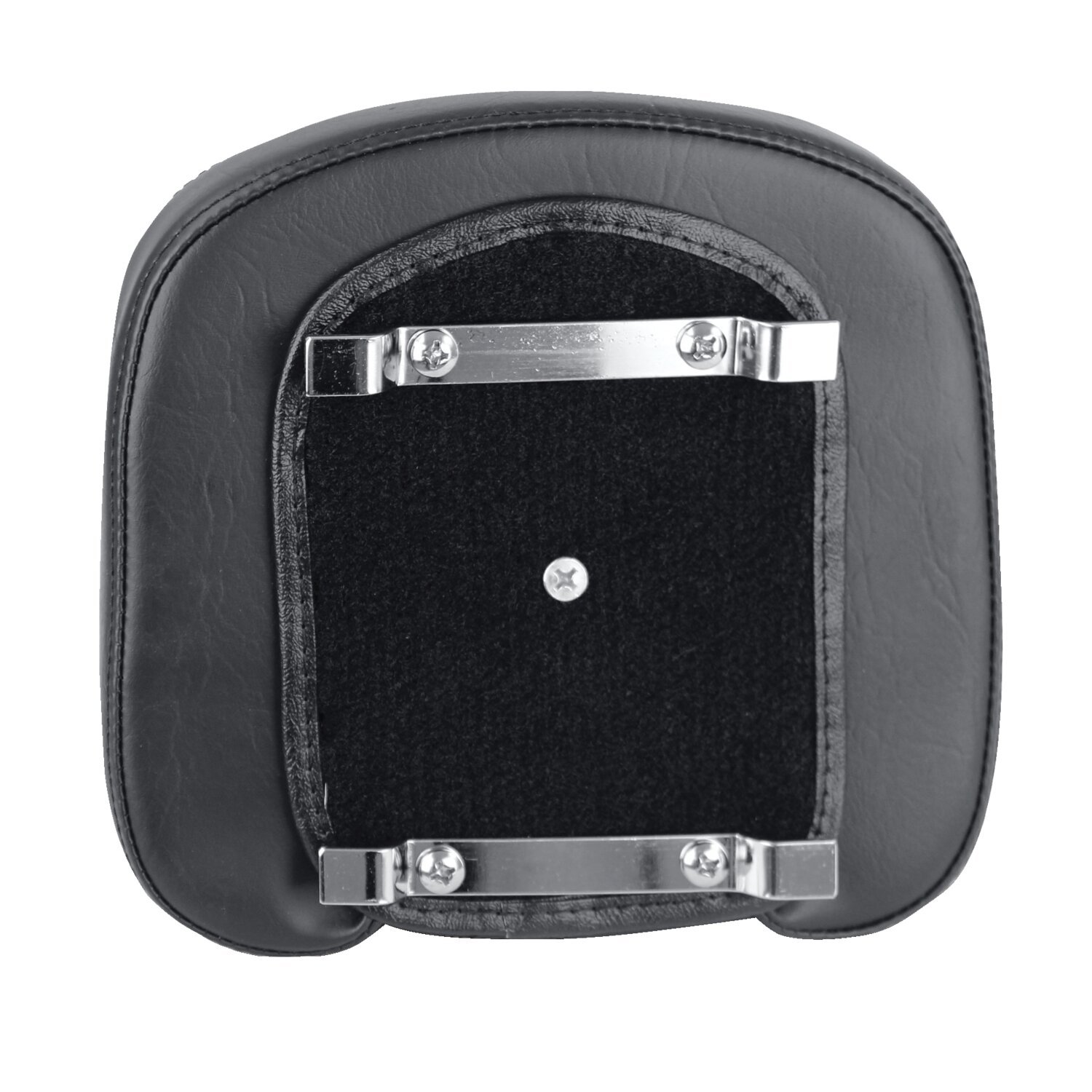 Mustang, OEM style sissy bar pad. Black. Diamond