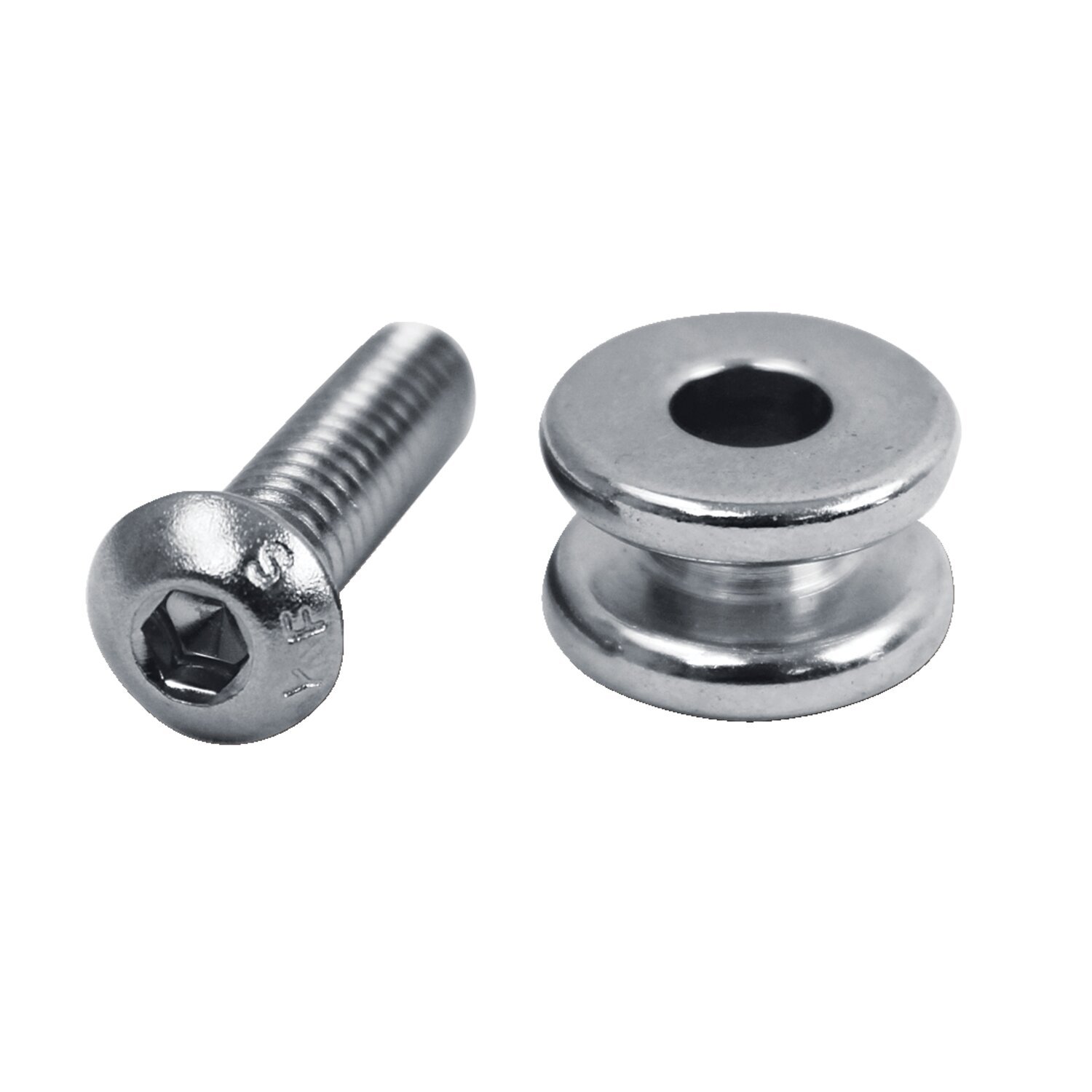 Mustang, bolt & spool washer for passenger seat mount