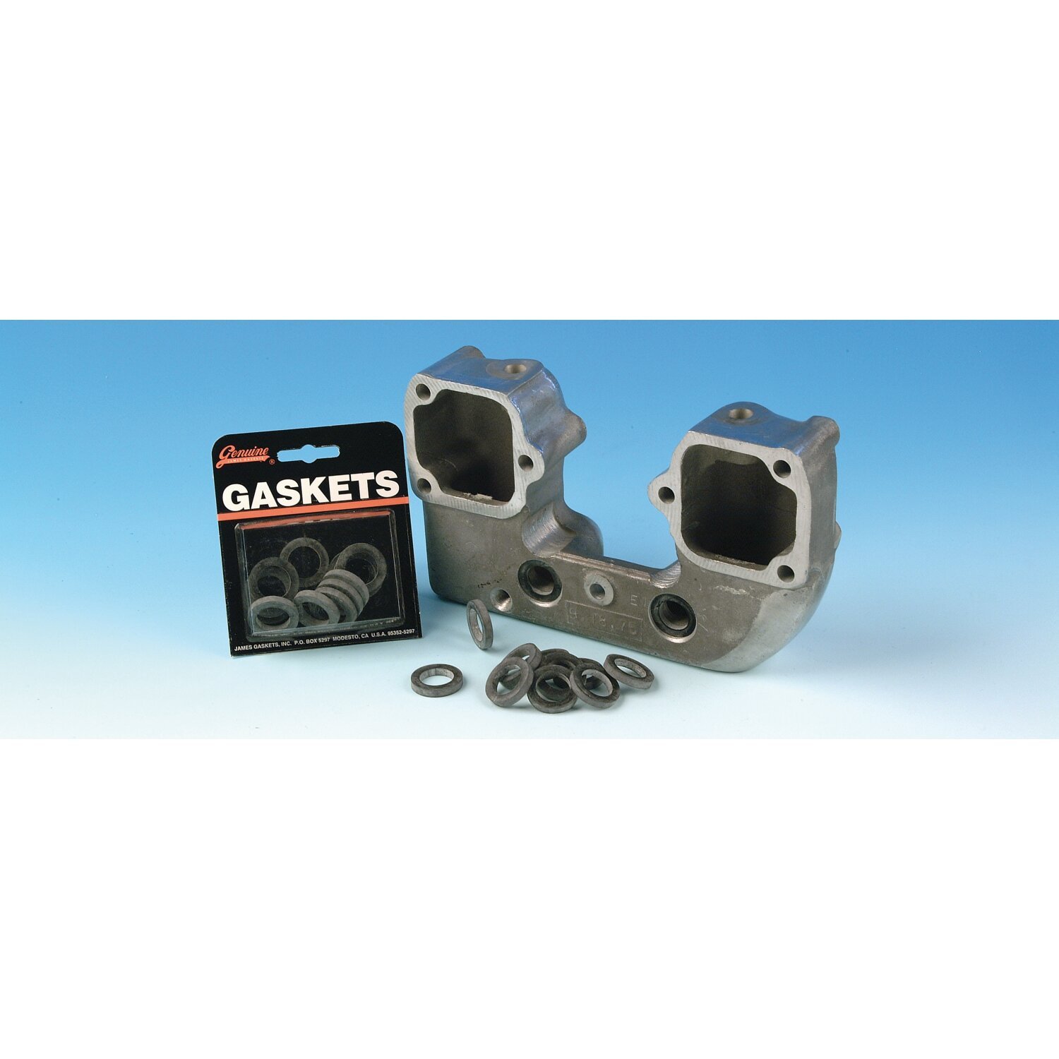 James, pushrod cover seal kit. Rubber