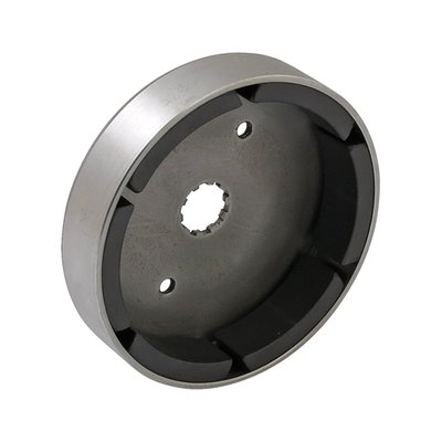 Precision cut splines and dynamically balanced, exceeding OEM specifications, for less vibration.