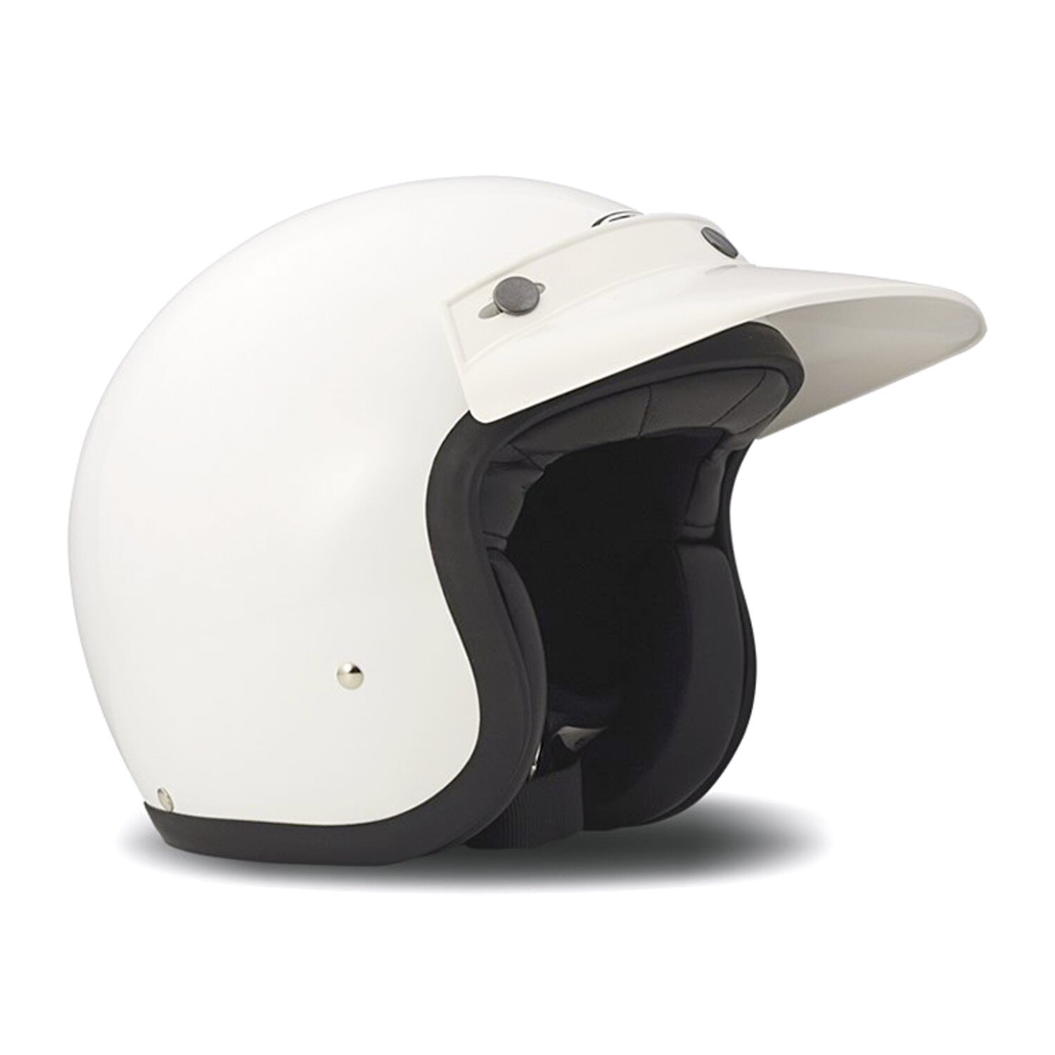 DMD Off-Road peak, White, Gloss