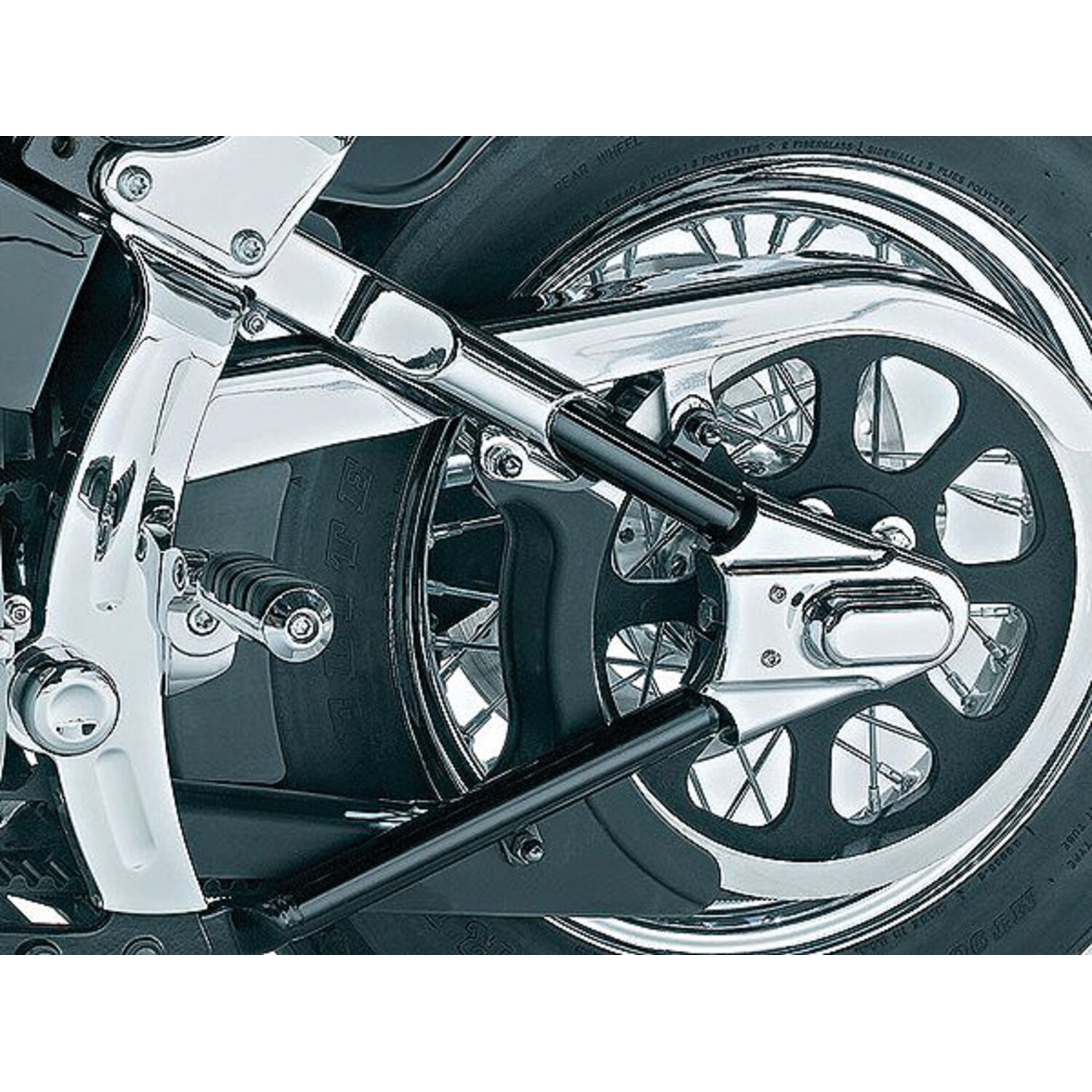 Kuryakyn, Boomerang covers, Chrome